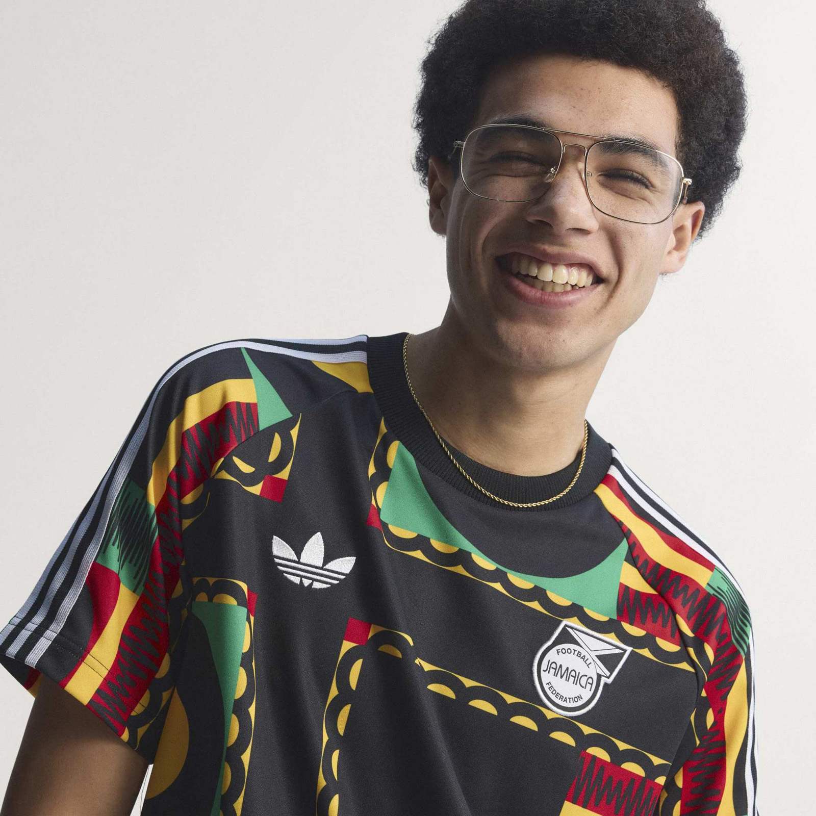adidas OG Jamaica Football World Cup 2026 Mens T-Shirt - Image 7