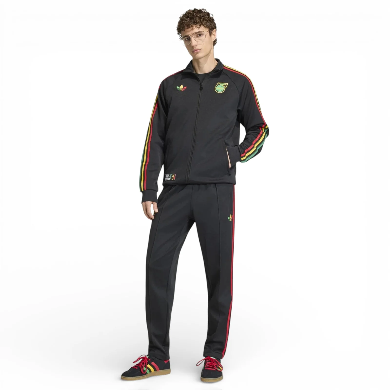 adidas OG Jamaica Football World Cup 2026 Mens Track Pants - Image 14