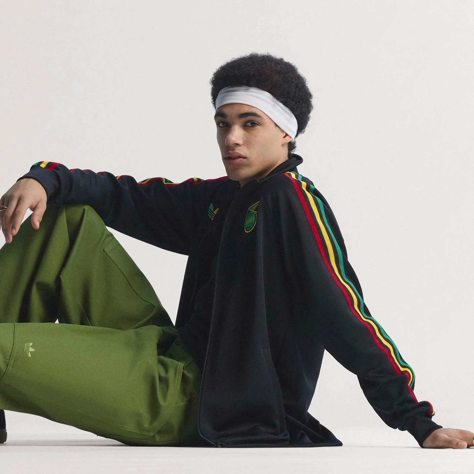 adidas OG Jamaica Football World Cup 2026 Mens Track Top - Image 11