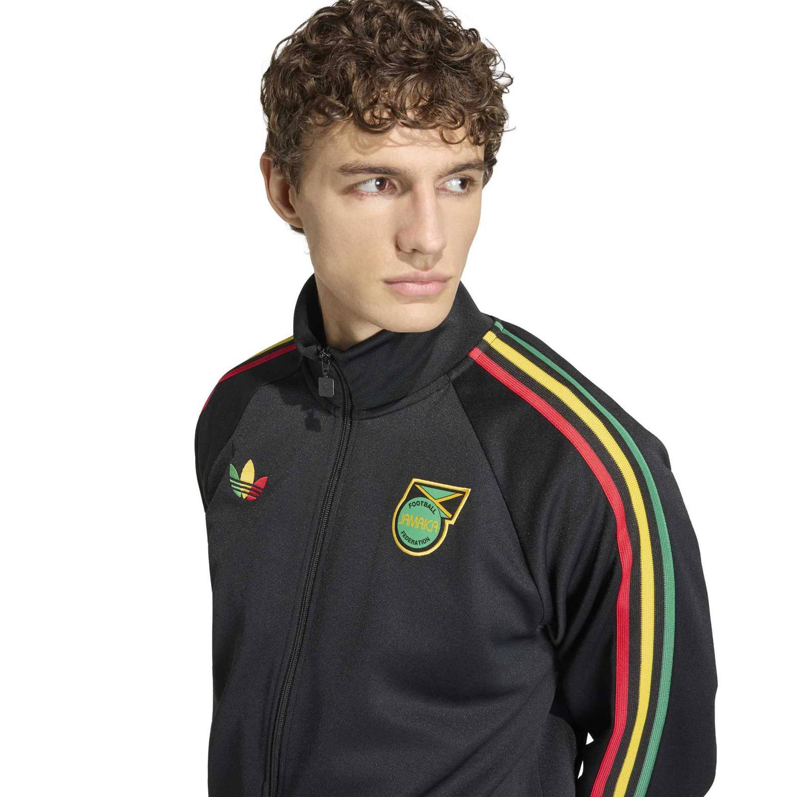 adidas OG Jamaica Football World Cup 2026 Mens Track Top - Image 3