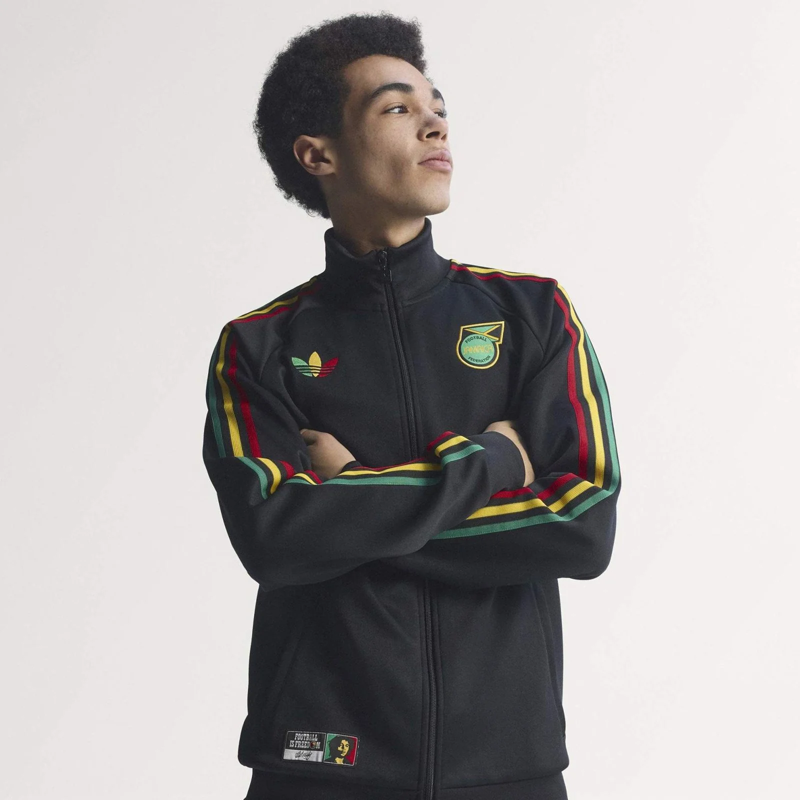 adidas OG Jamaica Football World Cup 2026 Mens Track Top - Image 9