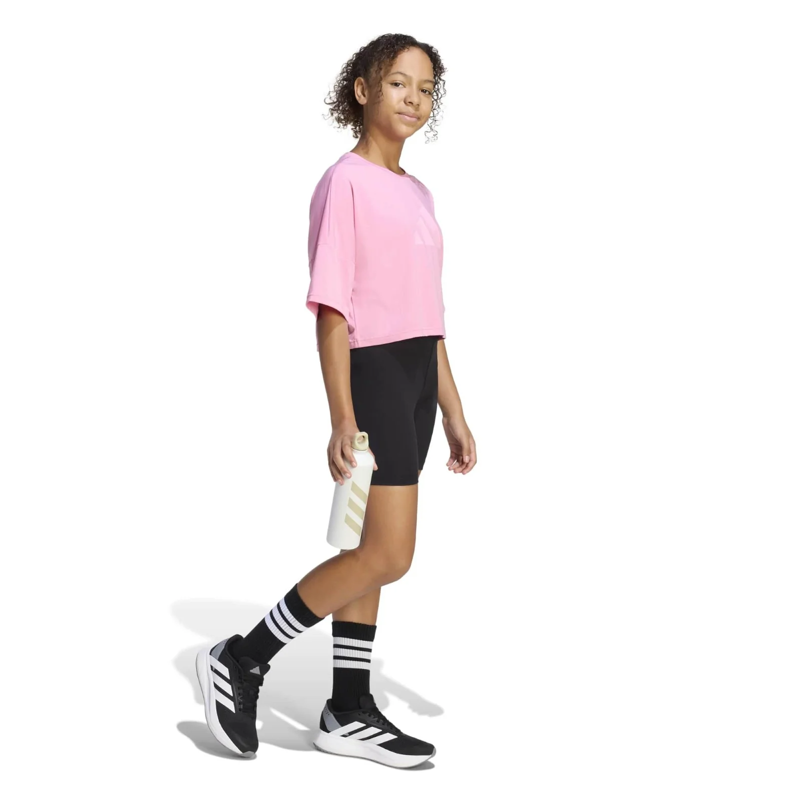 adidas Future Icons Biker Soft Touch Kids Short Tights - Image 5