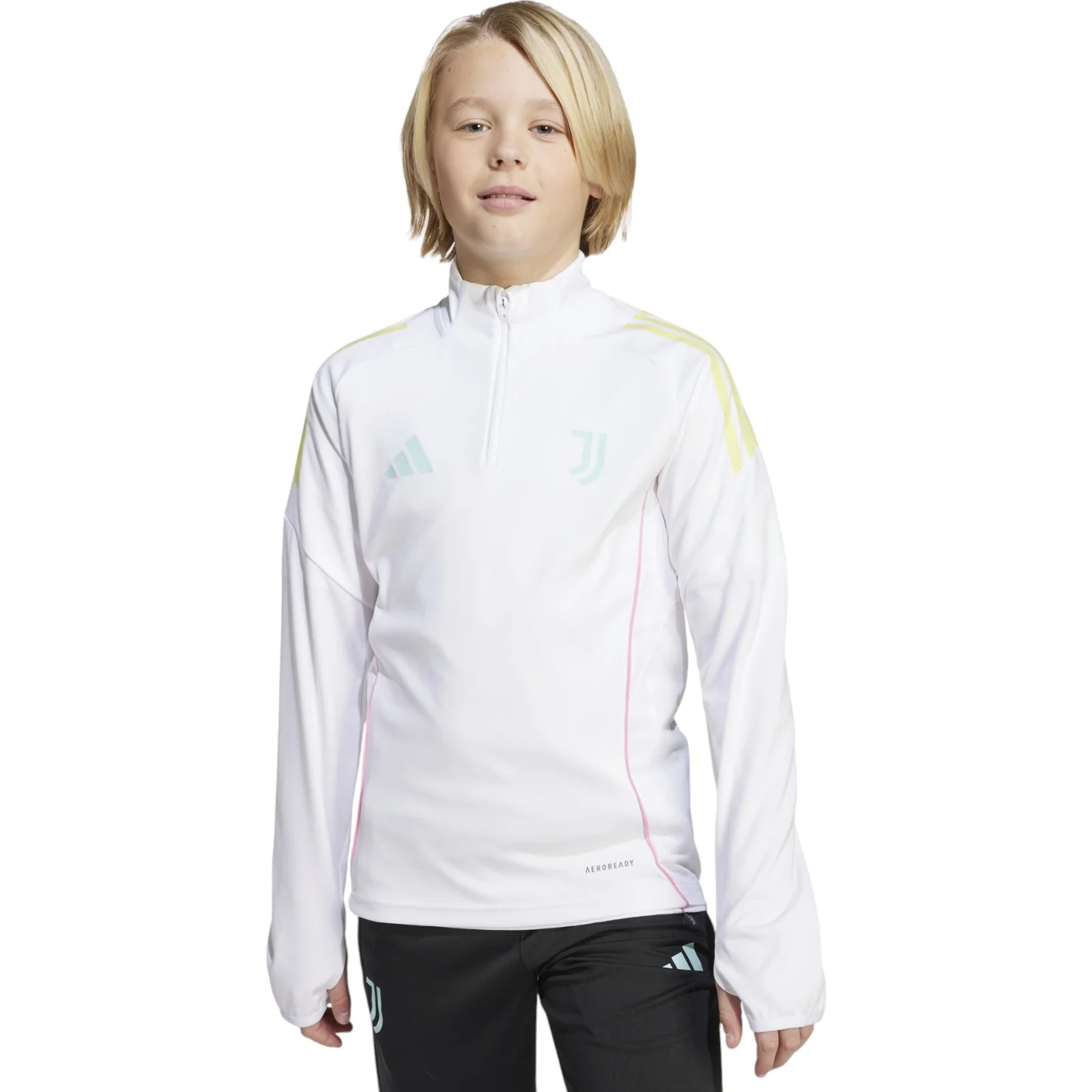 adidas Juventus Football Kids 2025/26 Half-Zip Training Top