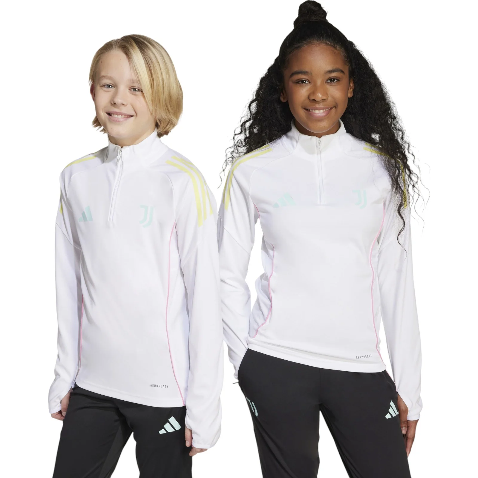 adidas Juventus Football Kids 2025/26 Half-Zip Training Top - Image 6