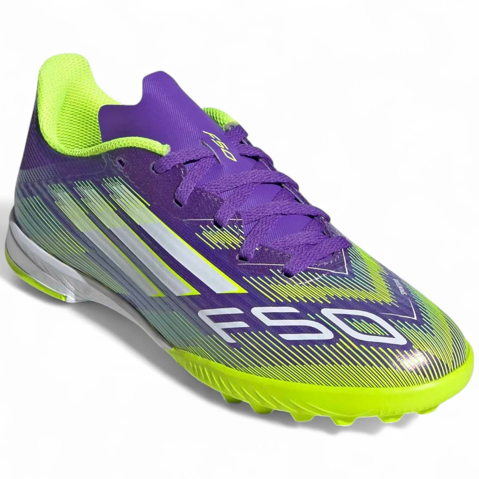adidas F50 League Kids Turf Ground Football Boots - Image 7