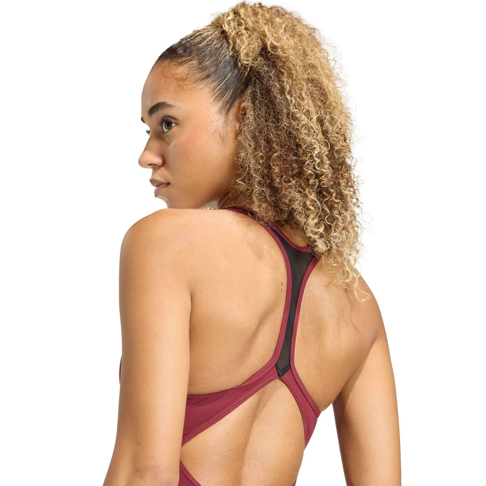 adidas LANELUX Y-BACK Mesh Womens Swimsuit - Image 4