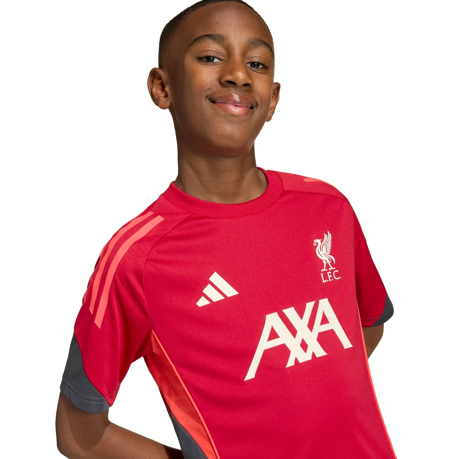 adidas Liverpool FC Tiro 2025 Kids Football Training Jersey - Image 5