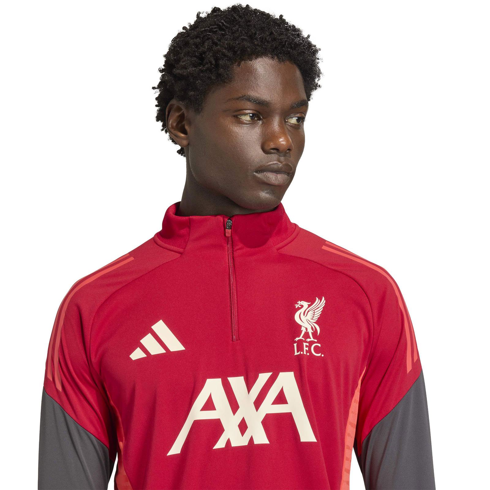 adidas Liverpool FC Tiro 2025 Competition Training Half-Zip Top - Image 3