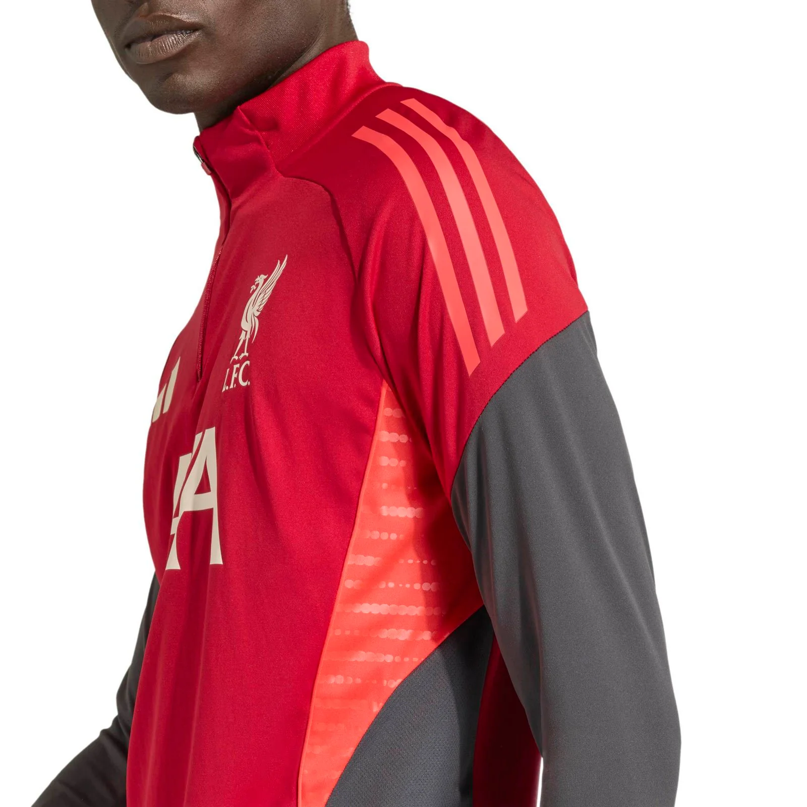 adidas Liverpool FC Tiro 2025 Competition Training Half-Zip Top - Image 4