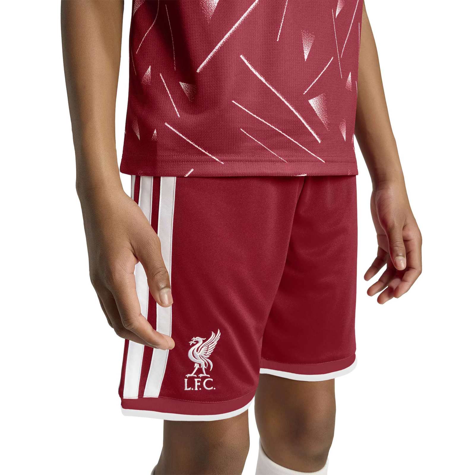 adidas Liverpool Football 2026/27 Kids Home Shorts - Image 3