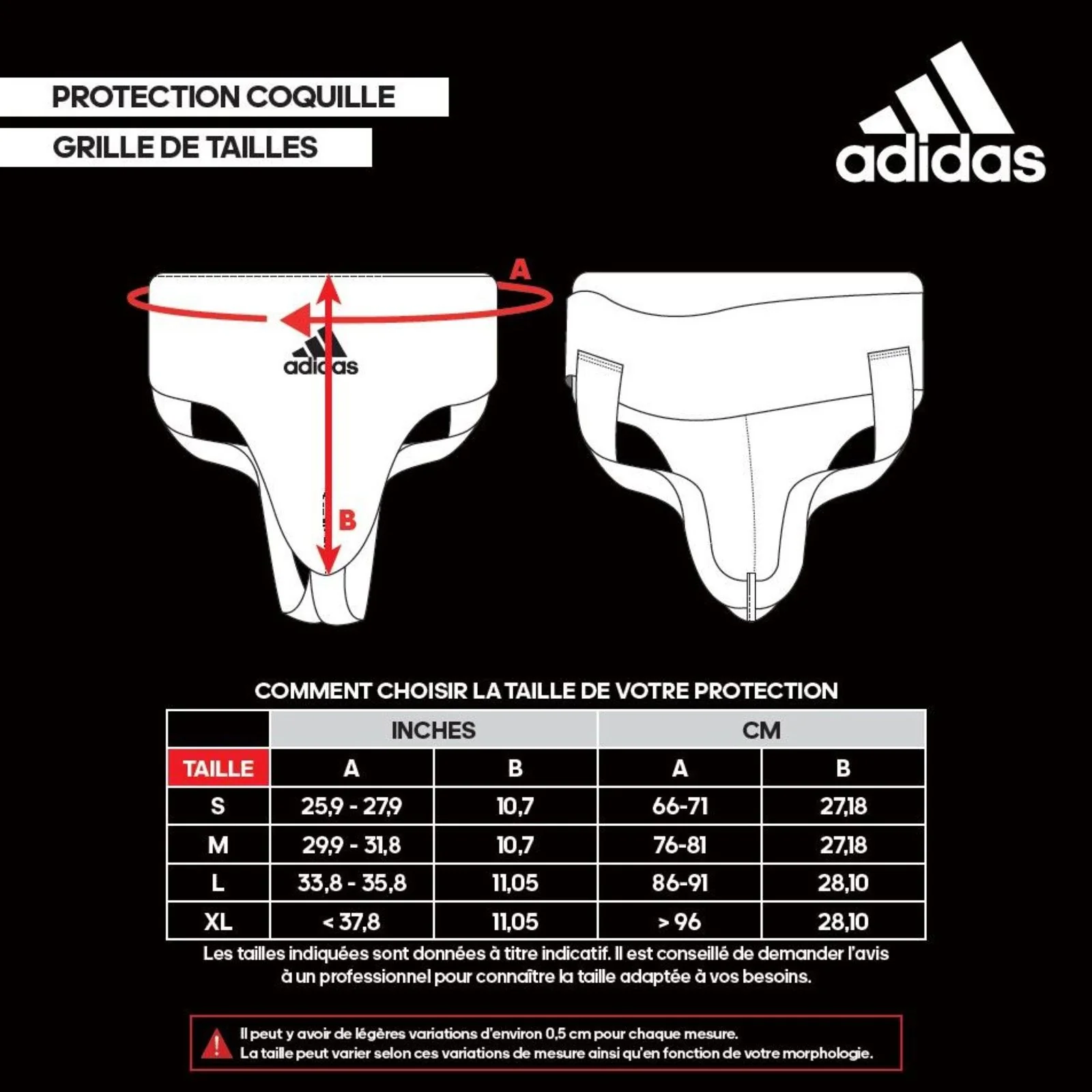 adidas PU Mens Groin Guard - Image 4