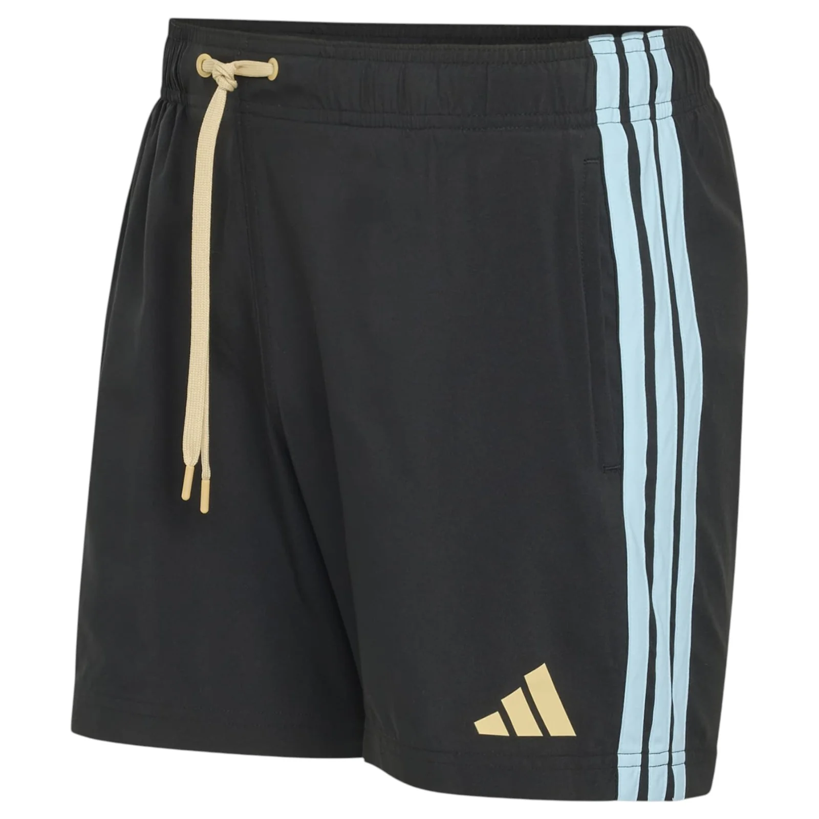 adidas 3-Stripes Quick-Drying 5-Inch Mens Swim Shorts - Image 6