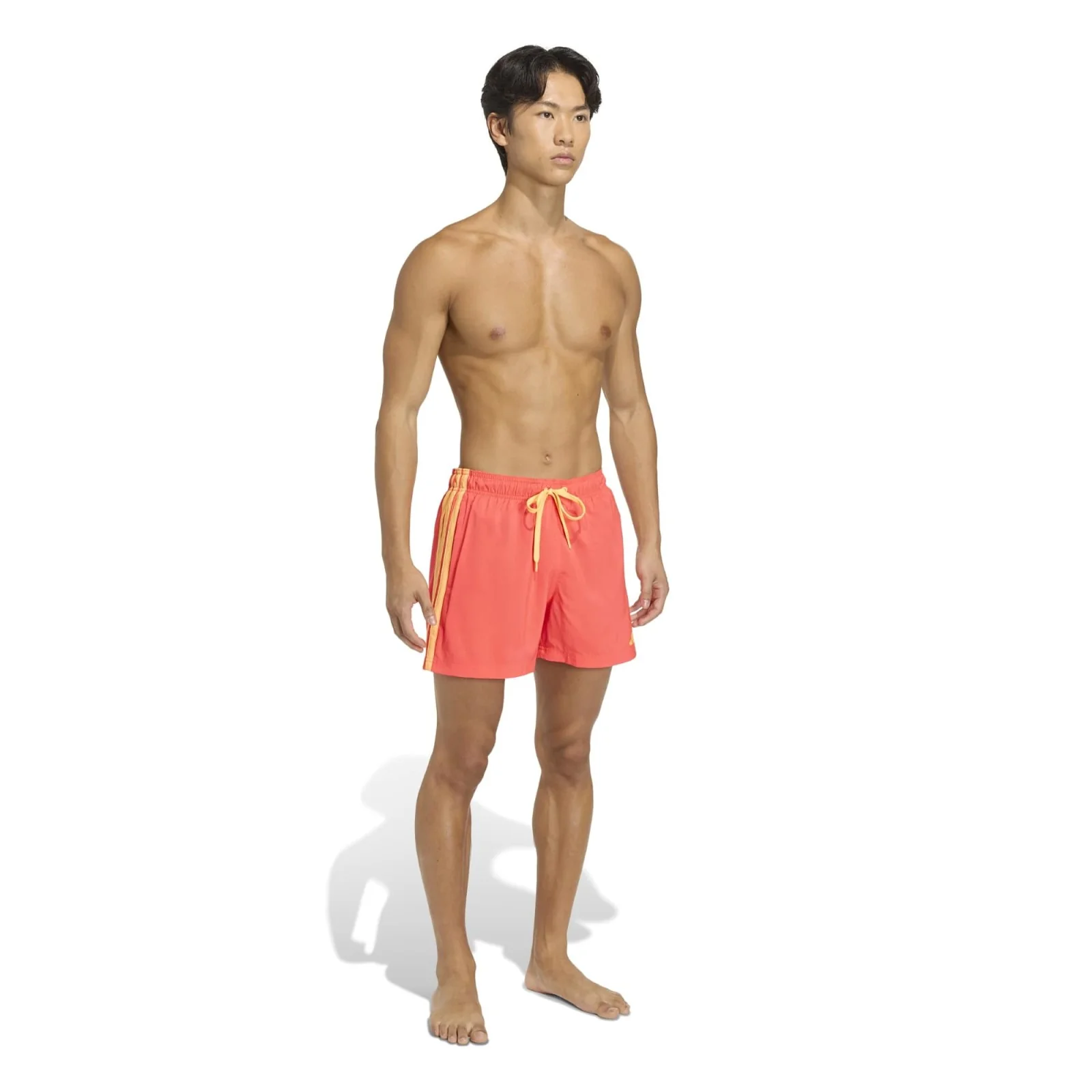 adidas 3-Stripes Quick-Drying Mens 5 Inch Swim Shorts - Image 5