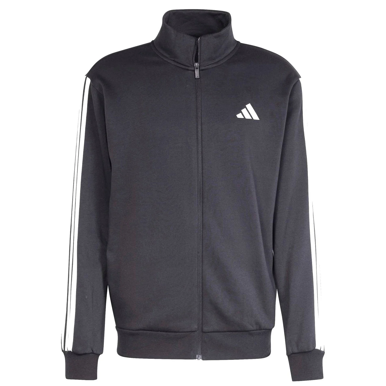 adidas 3-Stripes Mens Fleece Regular-Fit Tracksuit - Image 6