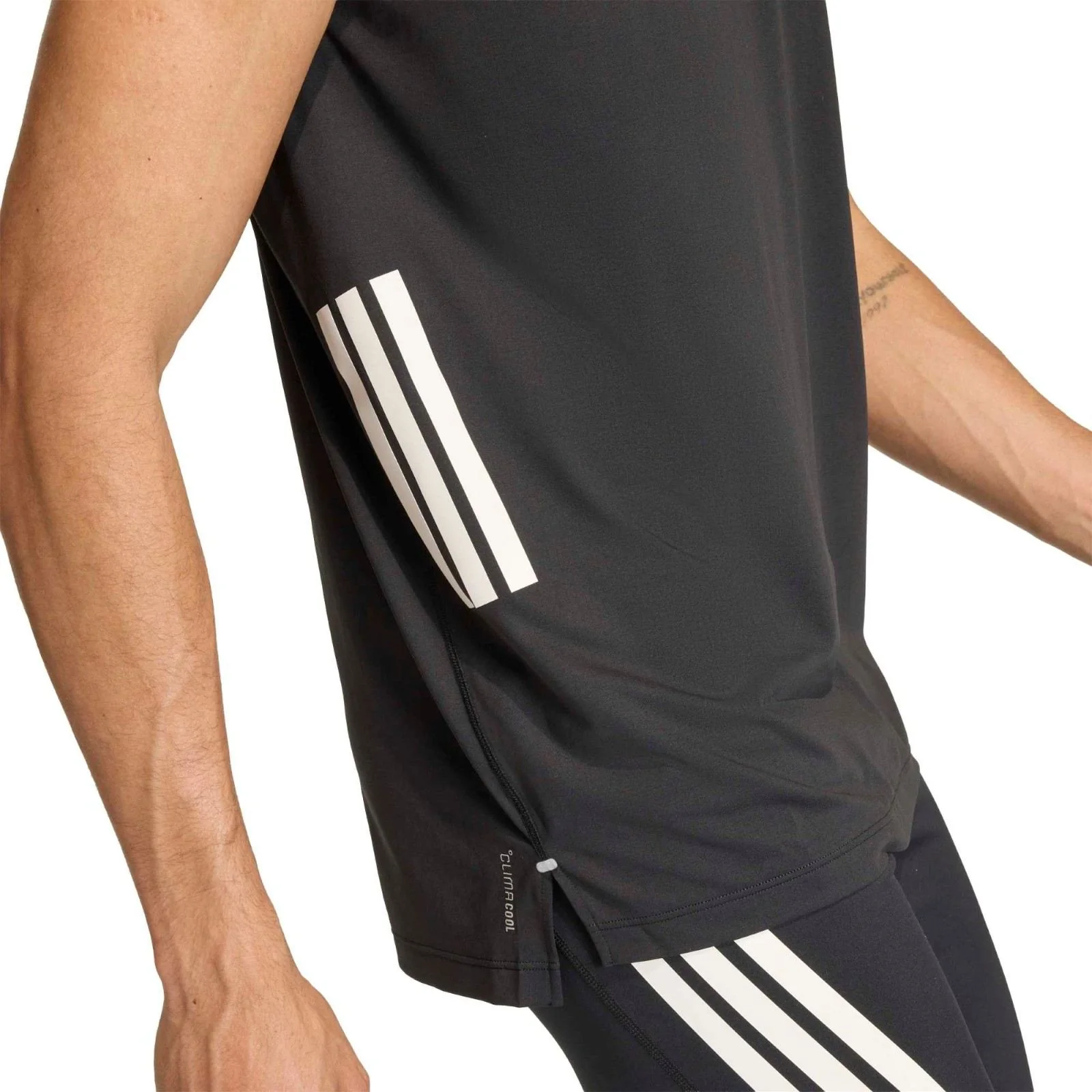 adidas adi365 Climacool Mens Regular-Fit Running Tank Top - Image 4