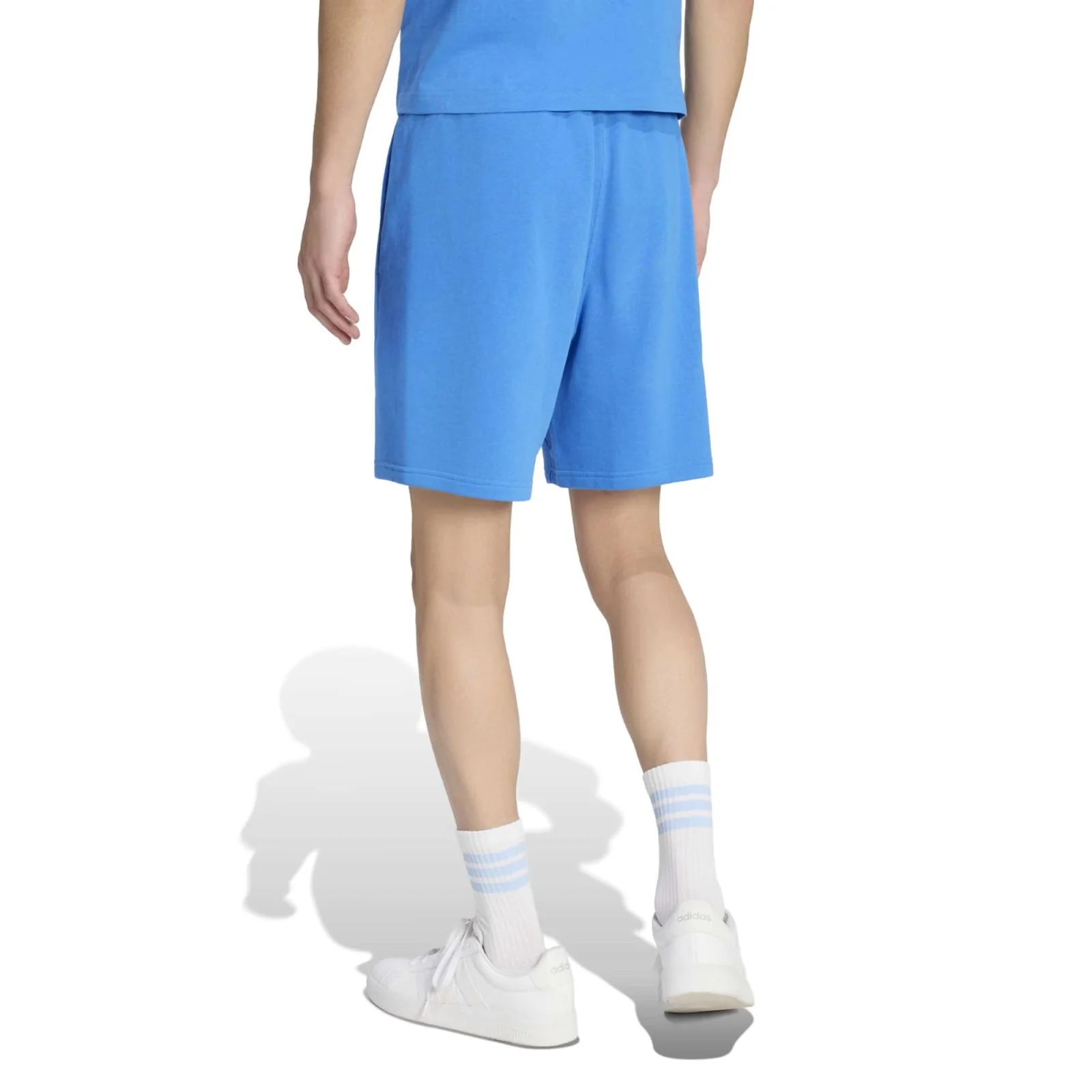 adidas ALL SZN French Terry Mens Regular-Fit Lounge Shorts - Image 2