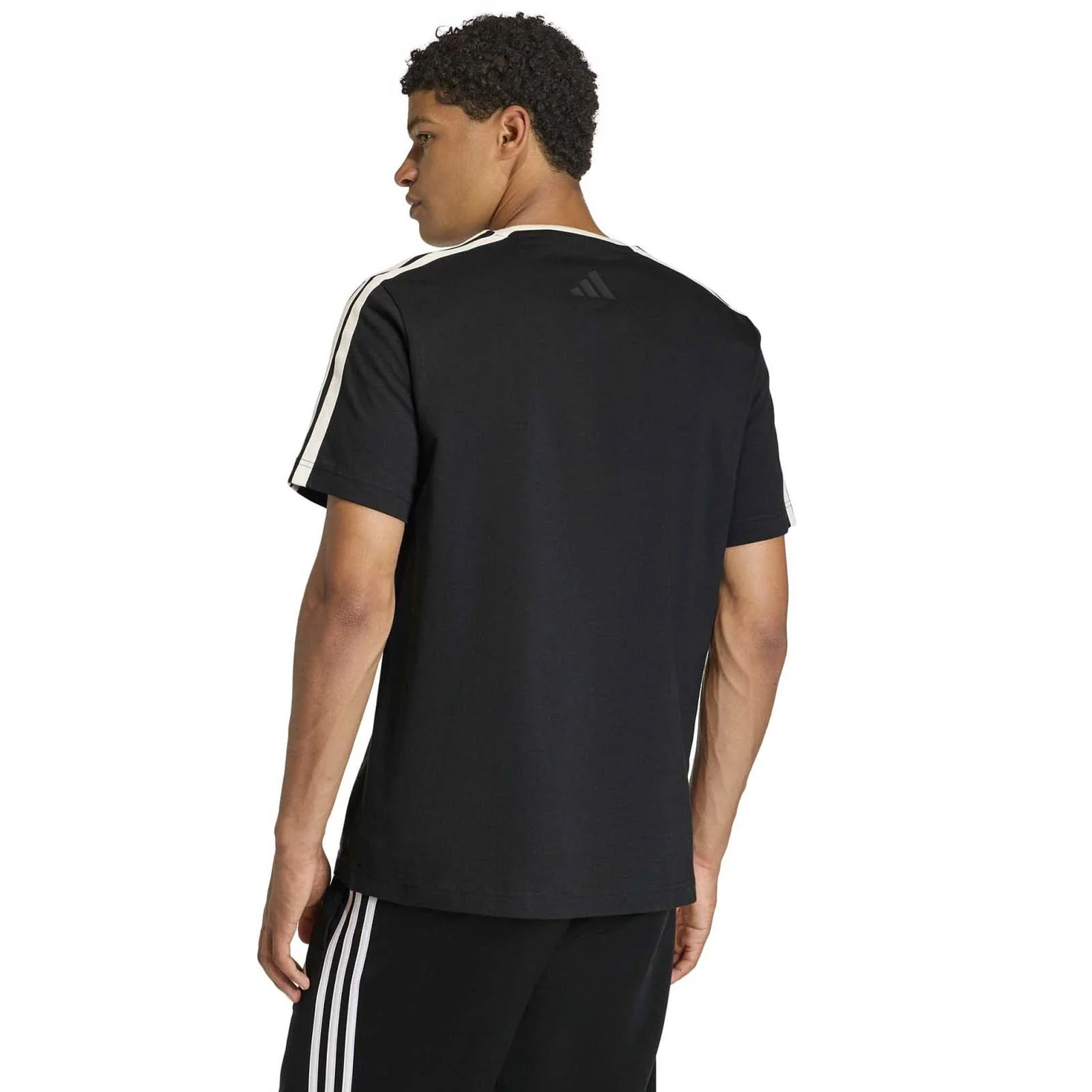 adidas Lux Coffee Cafe Cup Mens Loose-Fit Graphic T-Shirt - Image 2