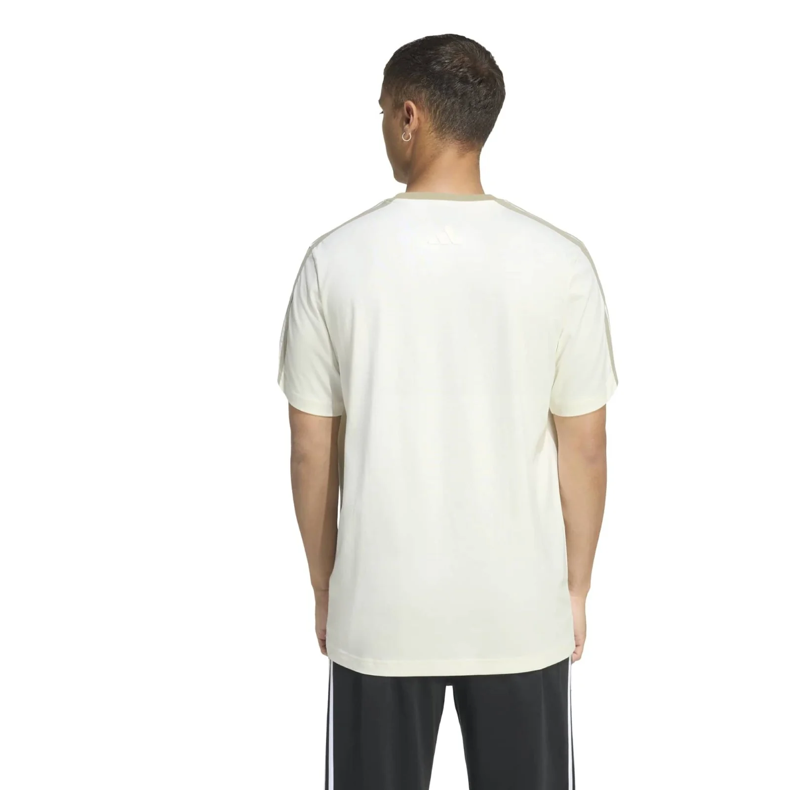 adidas Lux Coffee Cafe Cup Loose-Fit Mens Graphic T-Shirt - Image 2