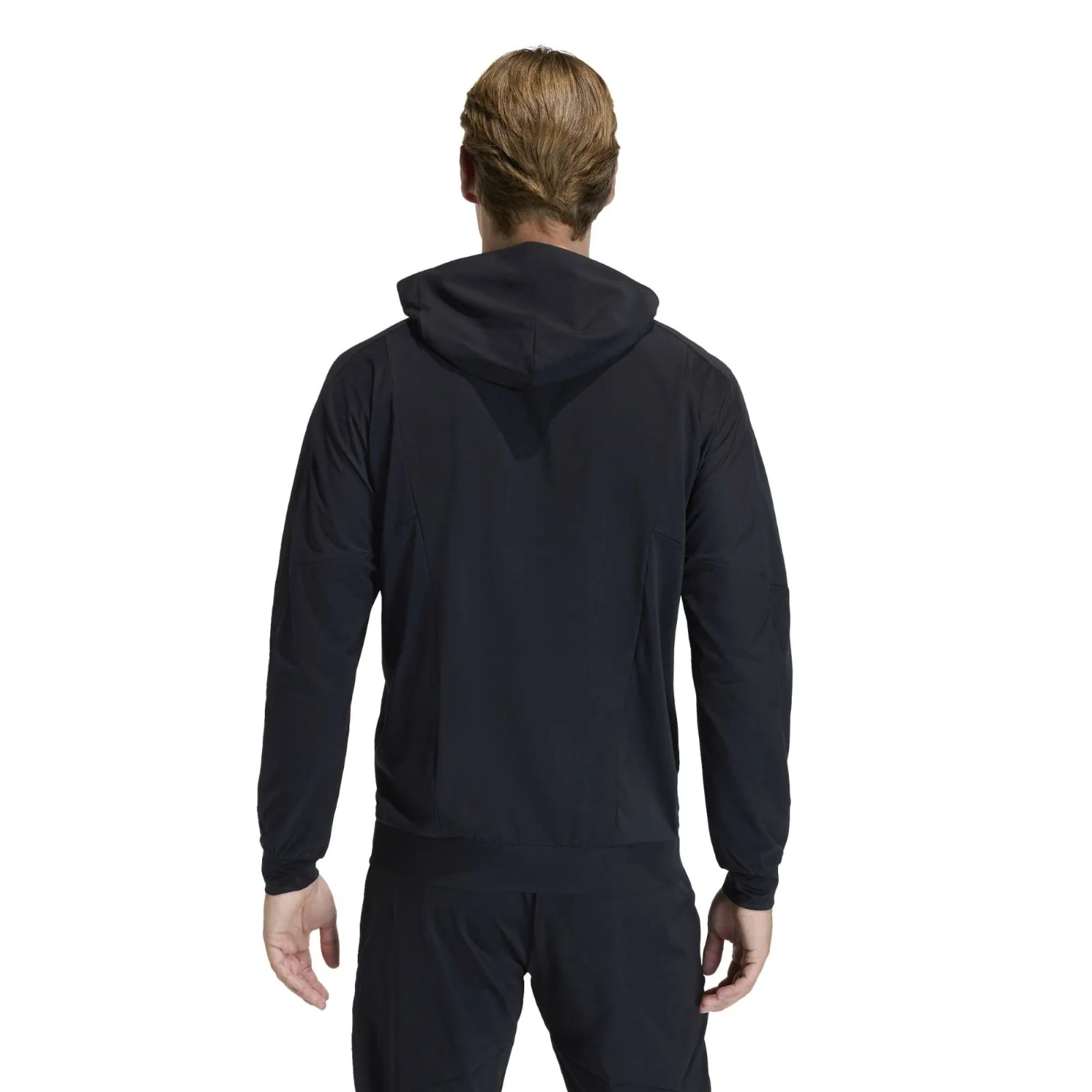 adidas D4T Workout Full-Zip Mens Hybrid Training Hoodie - Image 2