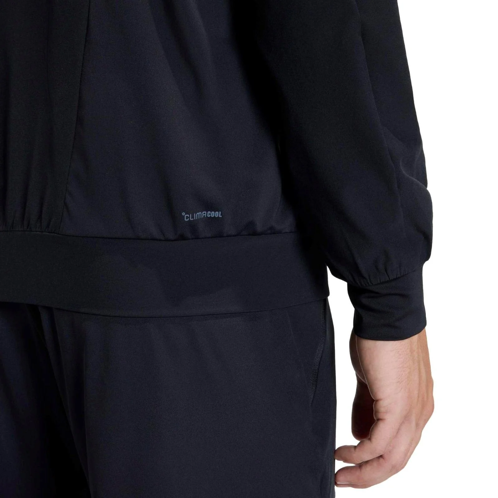 adidas D4T Workout Full-Zip Mens Hybrid Training Hoodie - Image 4