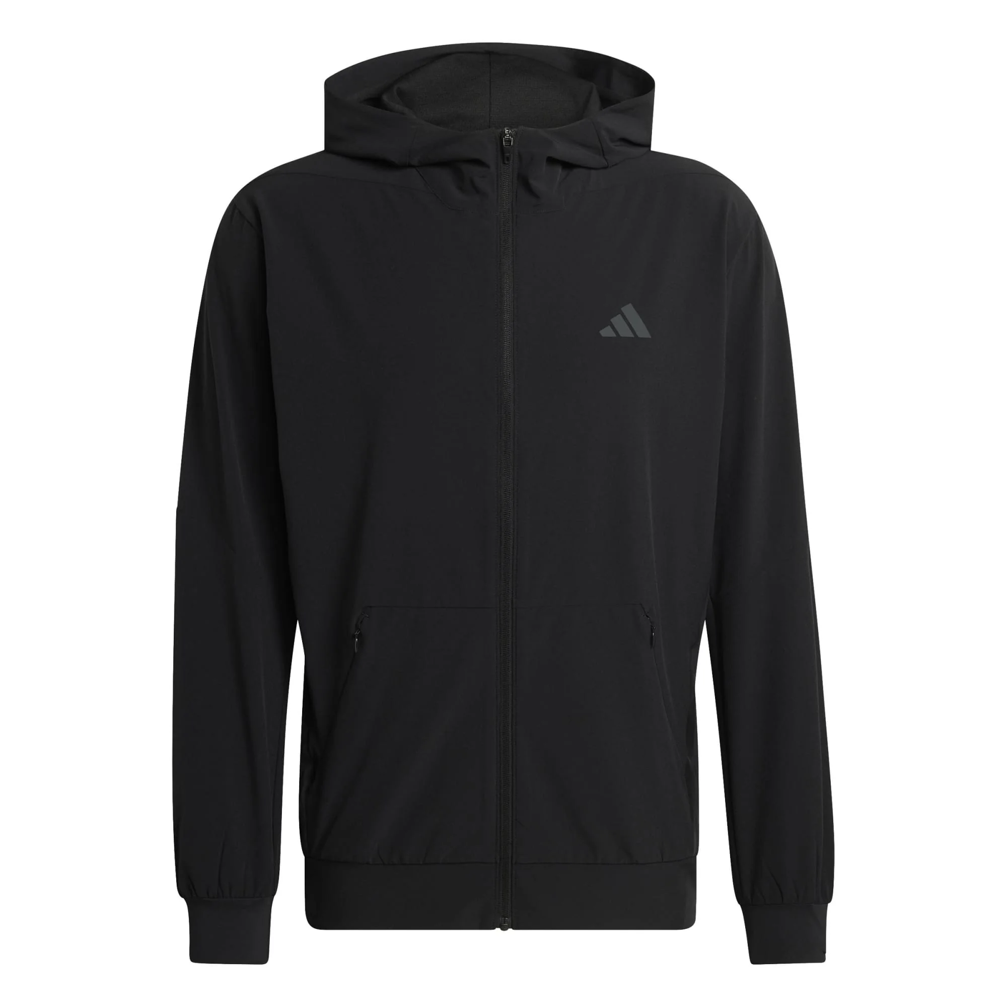 adidas D4T Workout Full-Zip Mens Hybrid Training Hoodie - Image 7