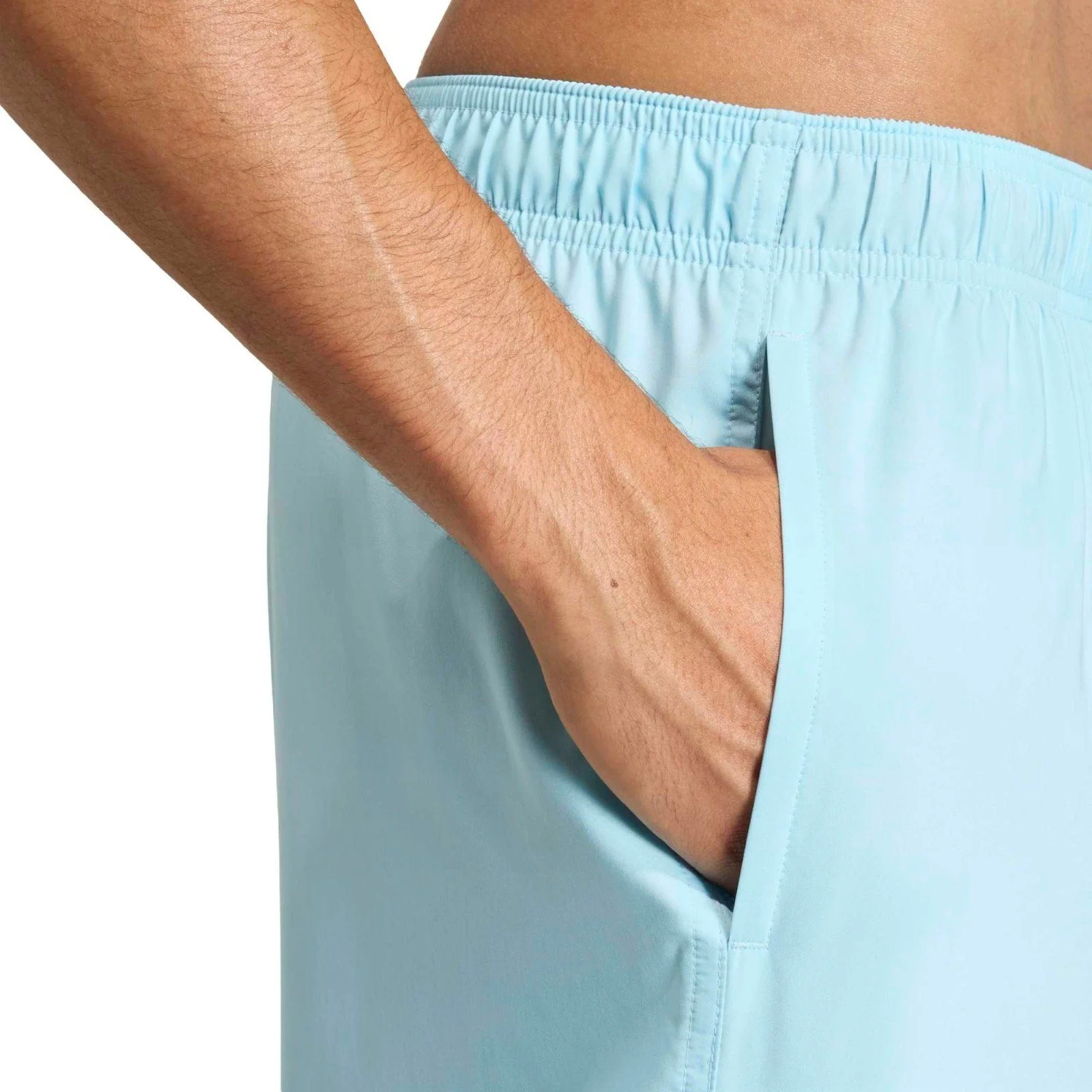 adidas Essentials 5-inch Mens Regular-Fit Swim Shorts - Image 4