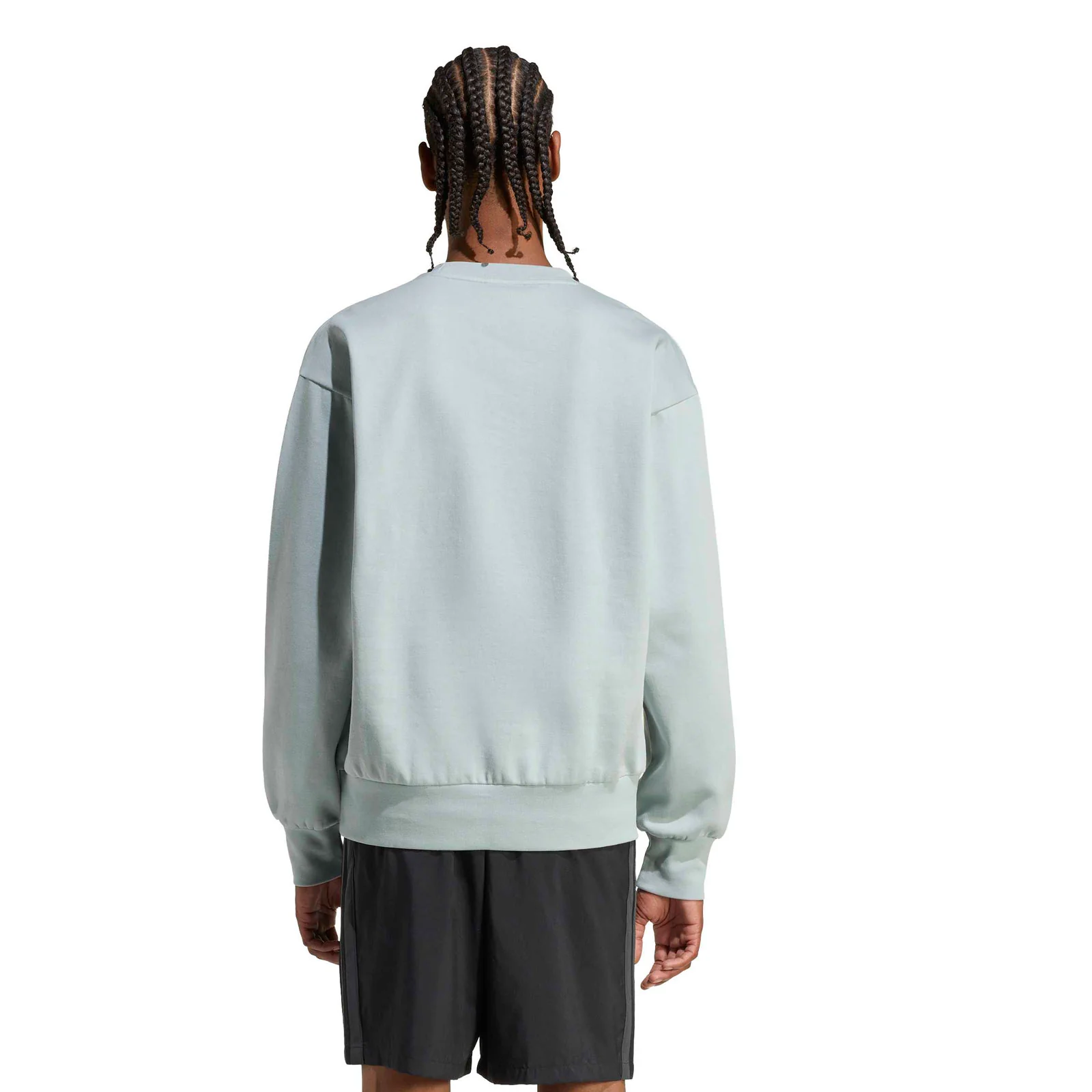 adidas Essentials Feelcozy Mens Regular-Fit Fleece Sweatshirt - Image 2