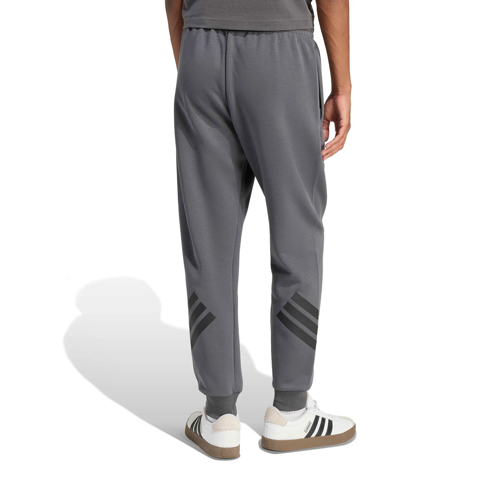 adidas Future Icons 3-Stripes Mens Tracksuit Bottoms - Image 2