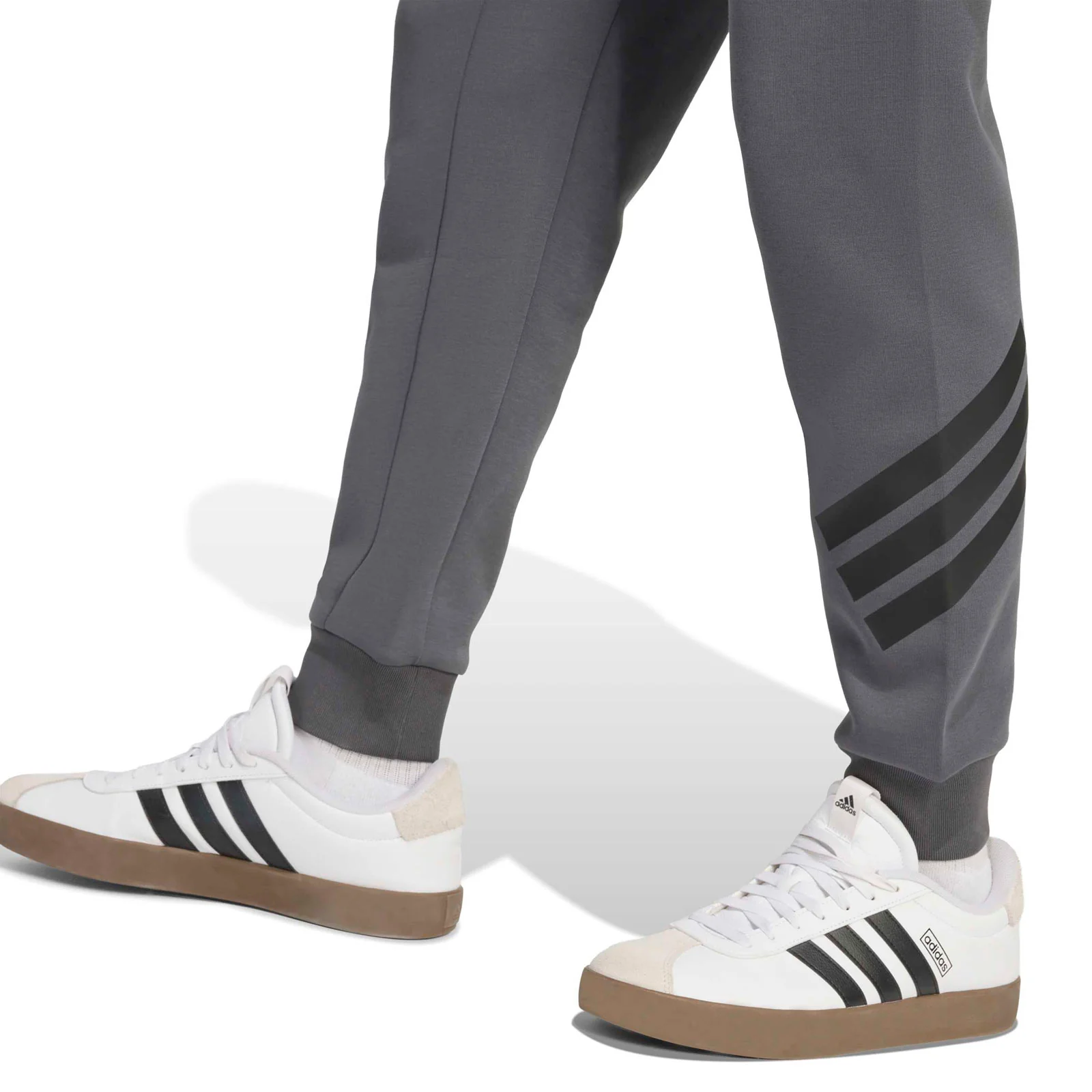 adidas Future Icons 3-Stripes Mens Tracksuit Bottoms - Image 4