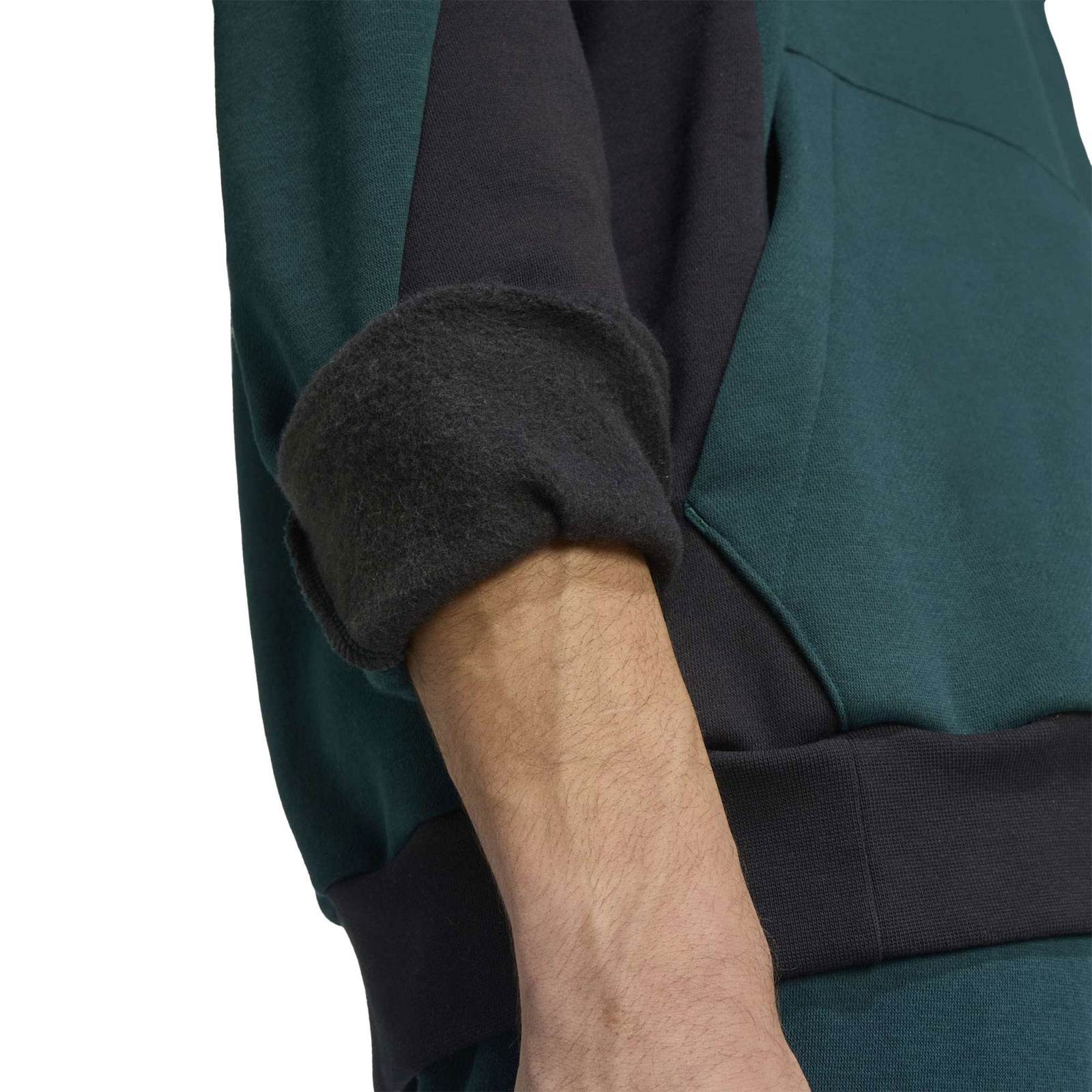 adidas Sportswear Fleece Colorblock Mens Hooded Tracksuit - Image 4