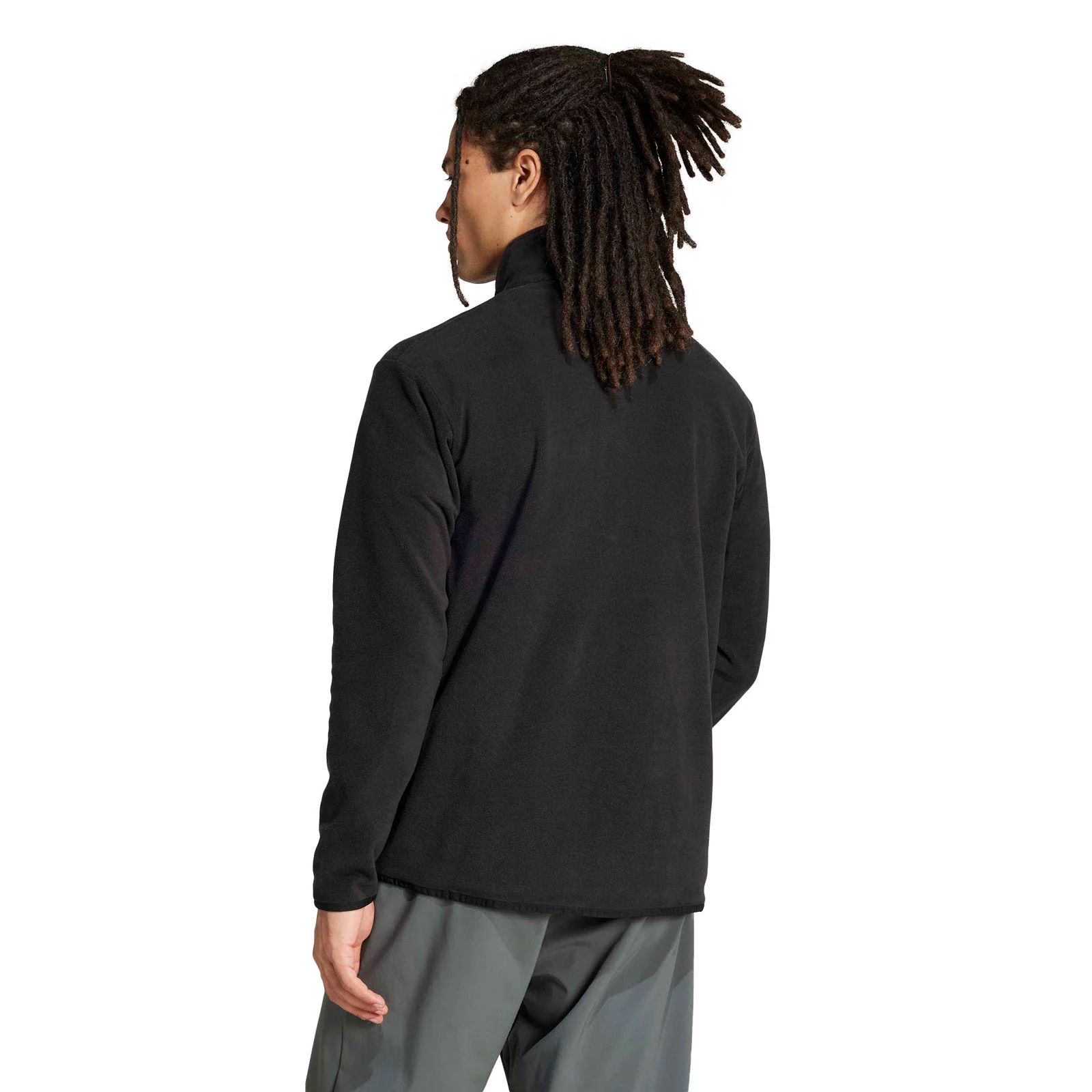 adidas Multi Essentials Mens Full-Zip Fleece Jacket - Image 2