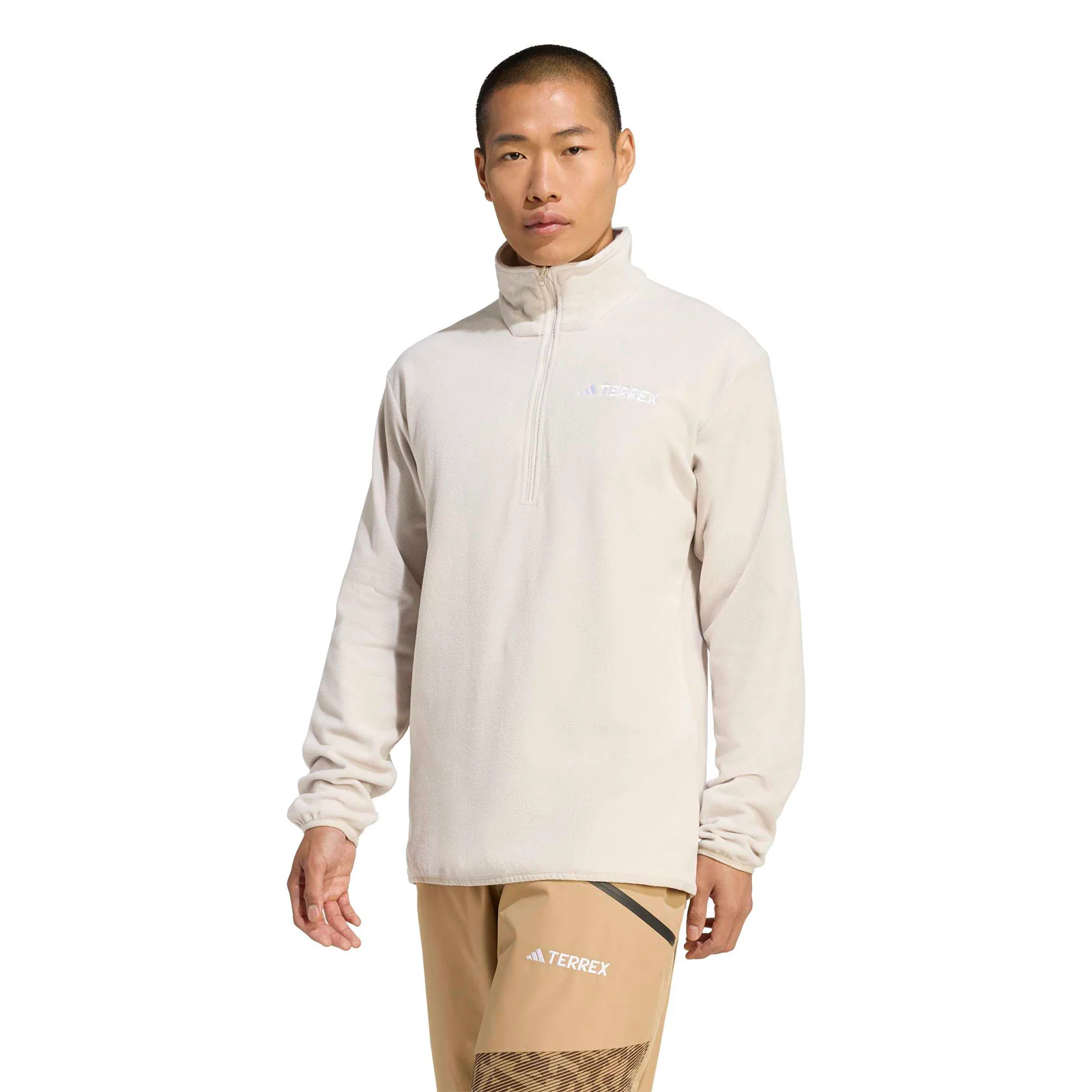 adidas Multi Essentials Mens Half-Zip Fleece Jacket