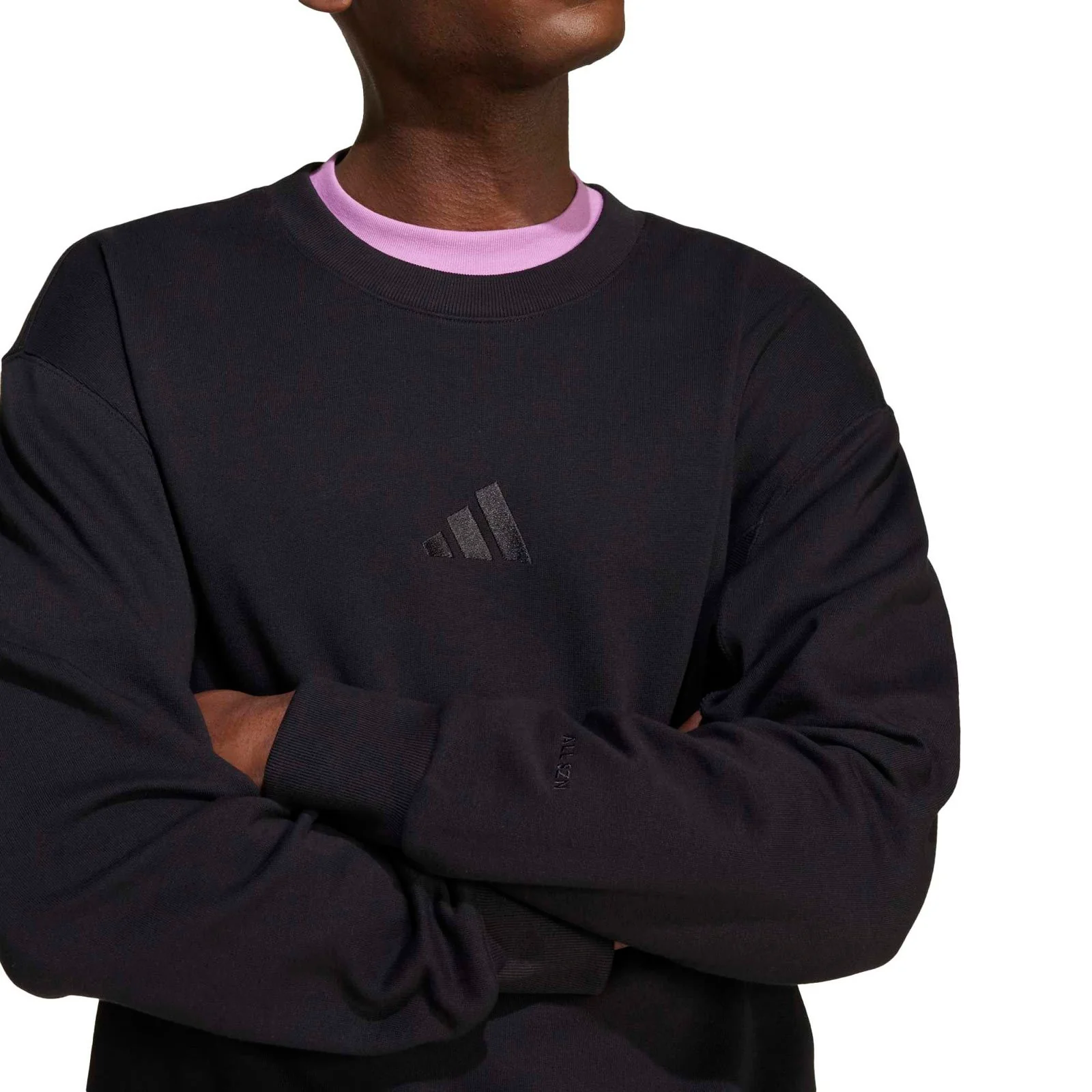 adidas All SZN French Terry Mens Crewneck Sweatshirt - Image 4