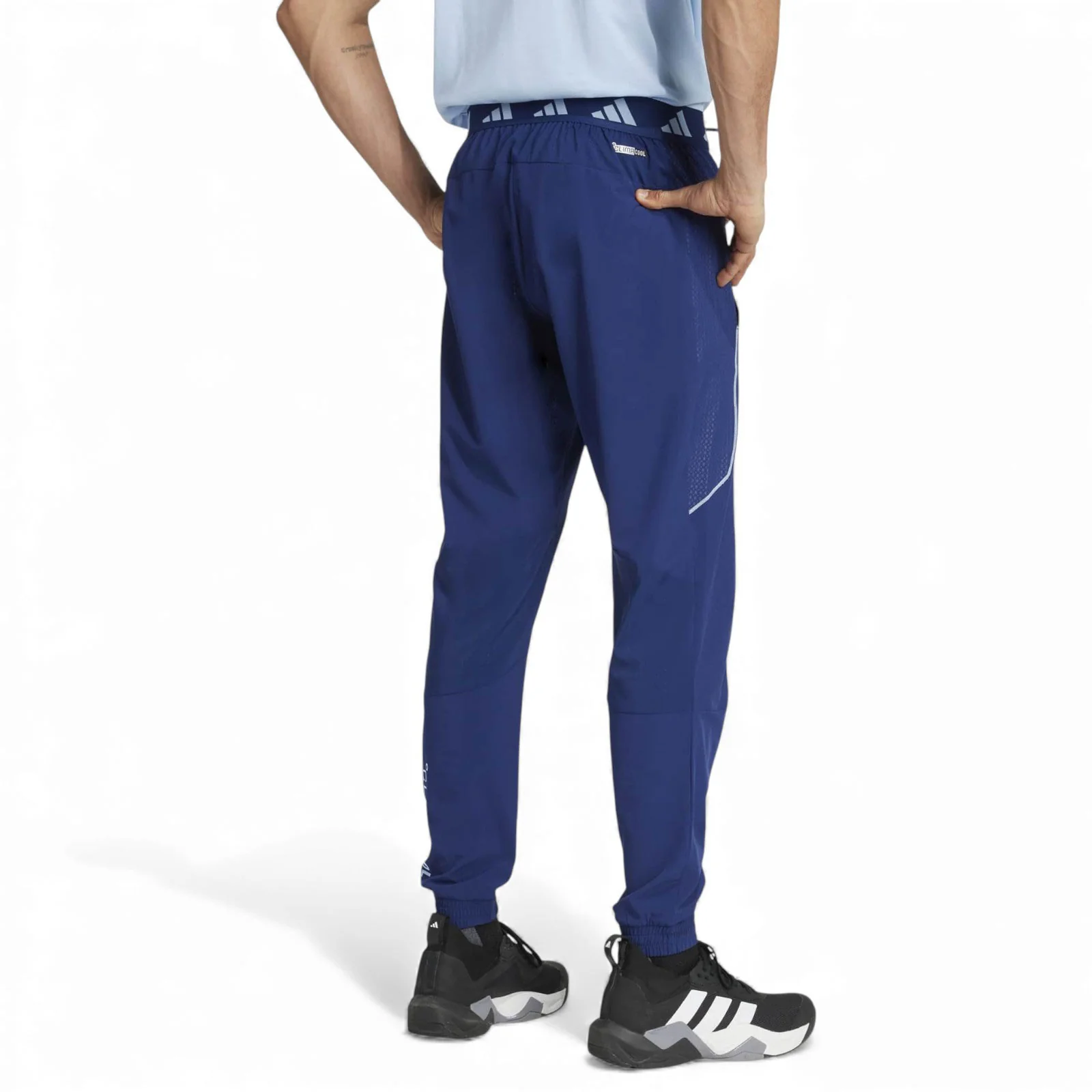 adidas Tech Apparel Mens Slim-Fit Trackpant - Image 2
