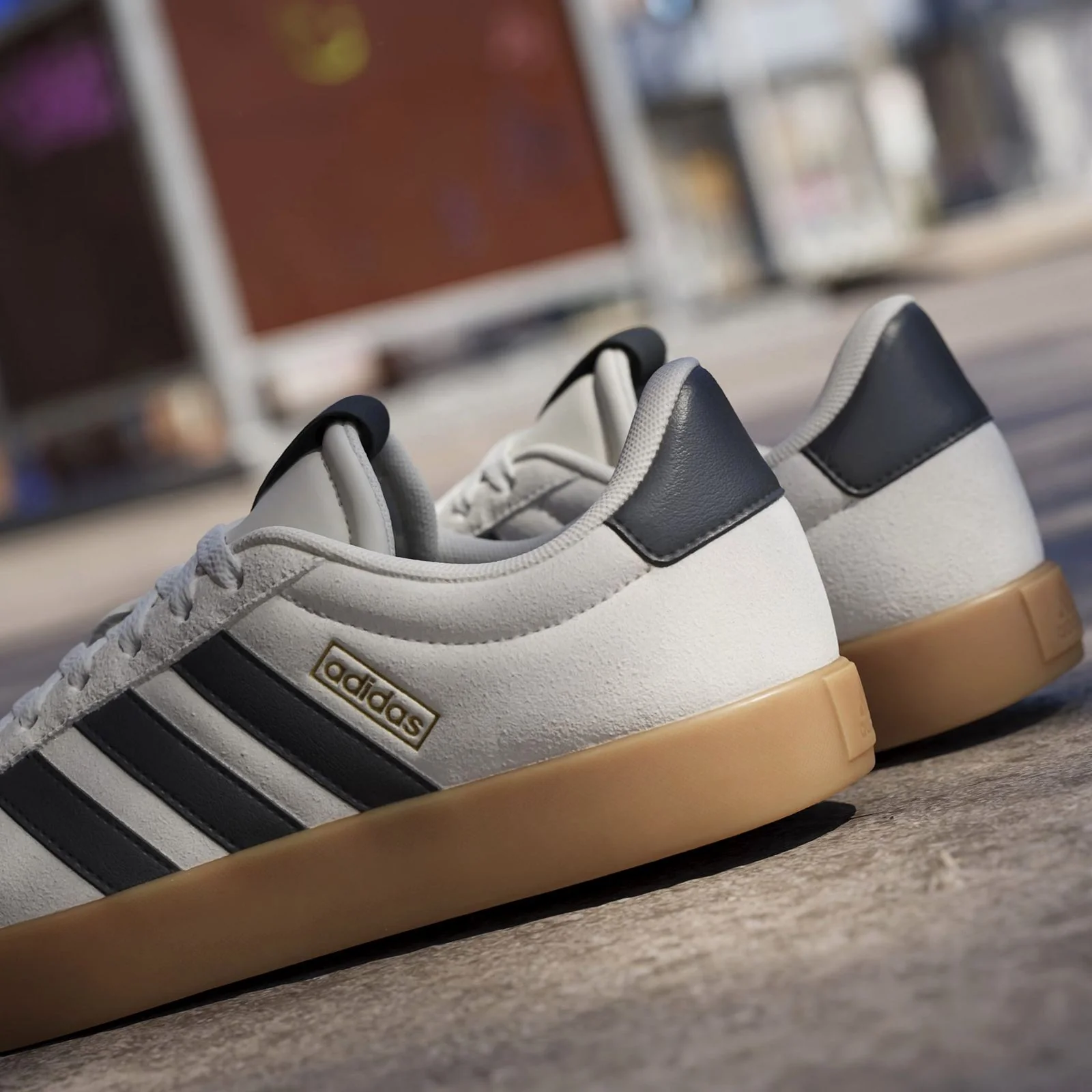 adidas VL Court 3.0 Mens Regular-Fit Lace Trainers - Image 13