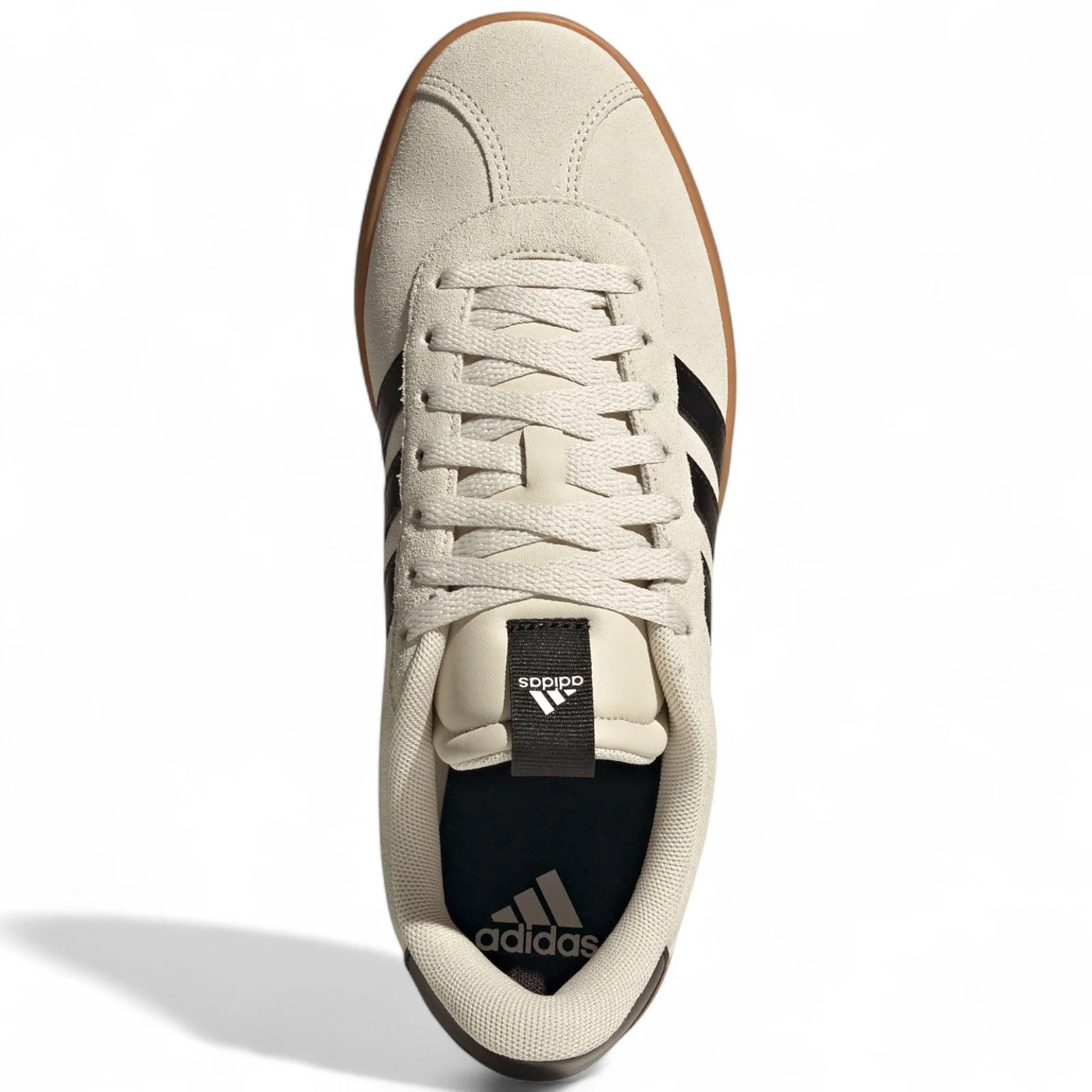 adidas VL Court 3.0 Mens Regular-Fit Lace Trainers - Image 3