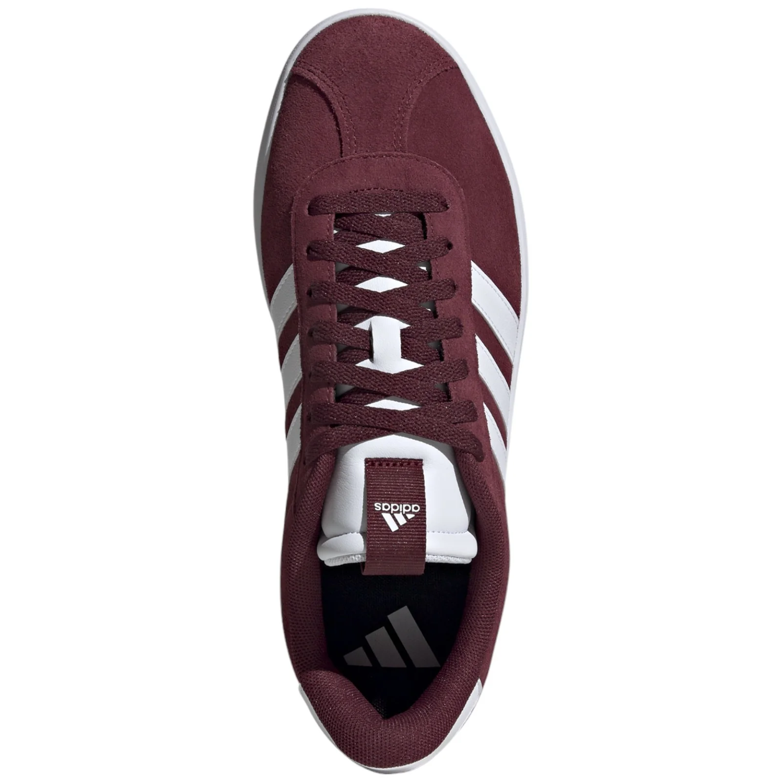adidas Mens VL Court 3.0 Red - Image 3