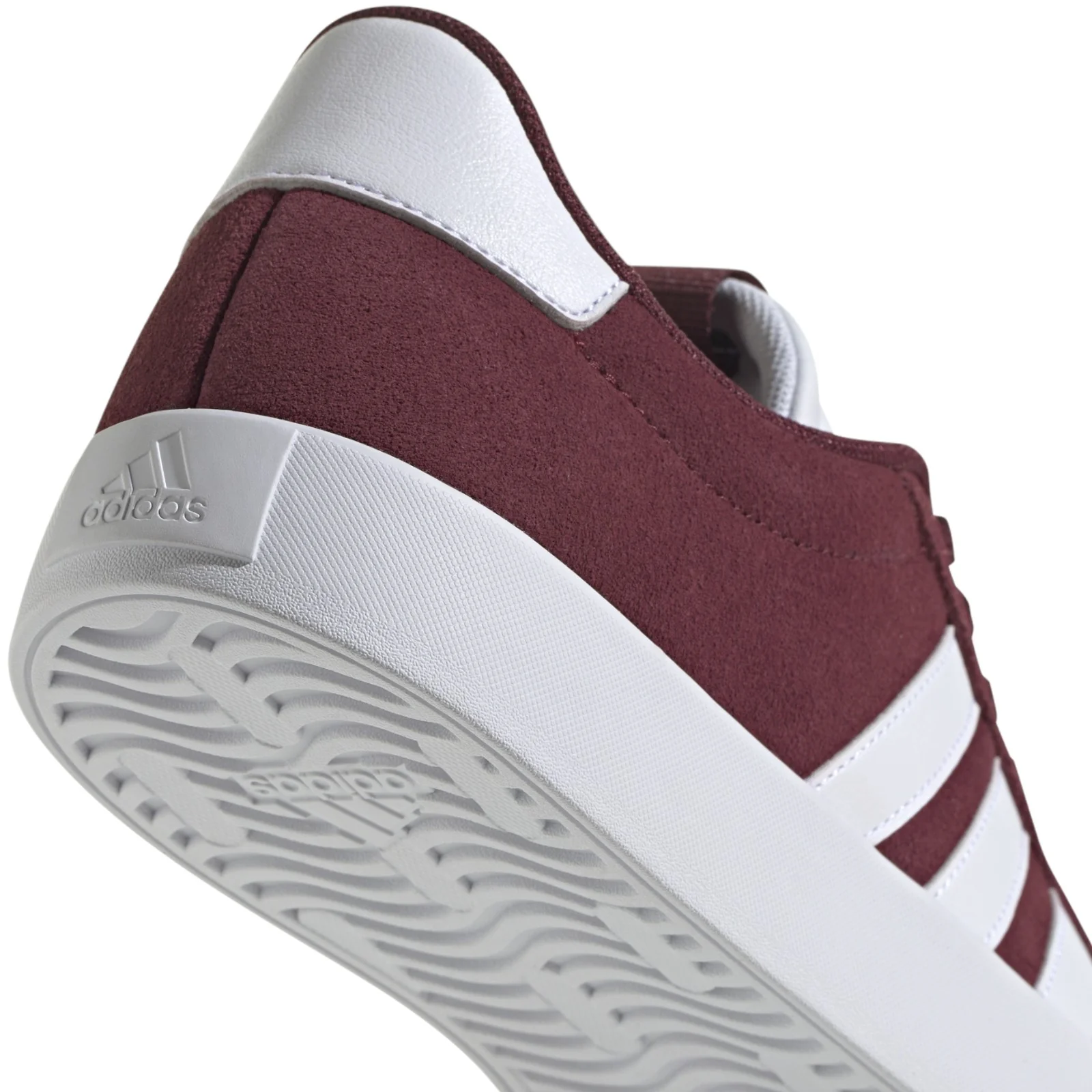 adidas Mens VL Court 3.0 Red - Image 6