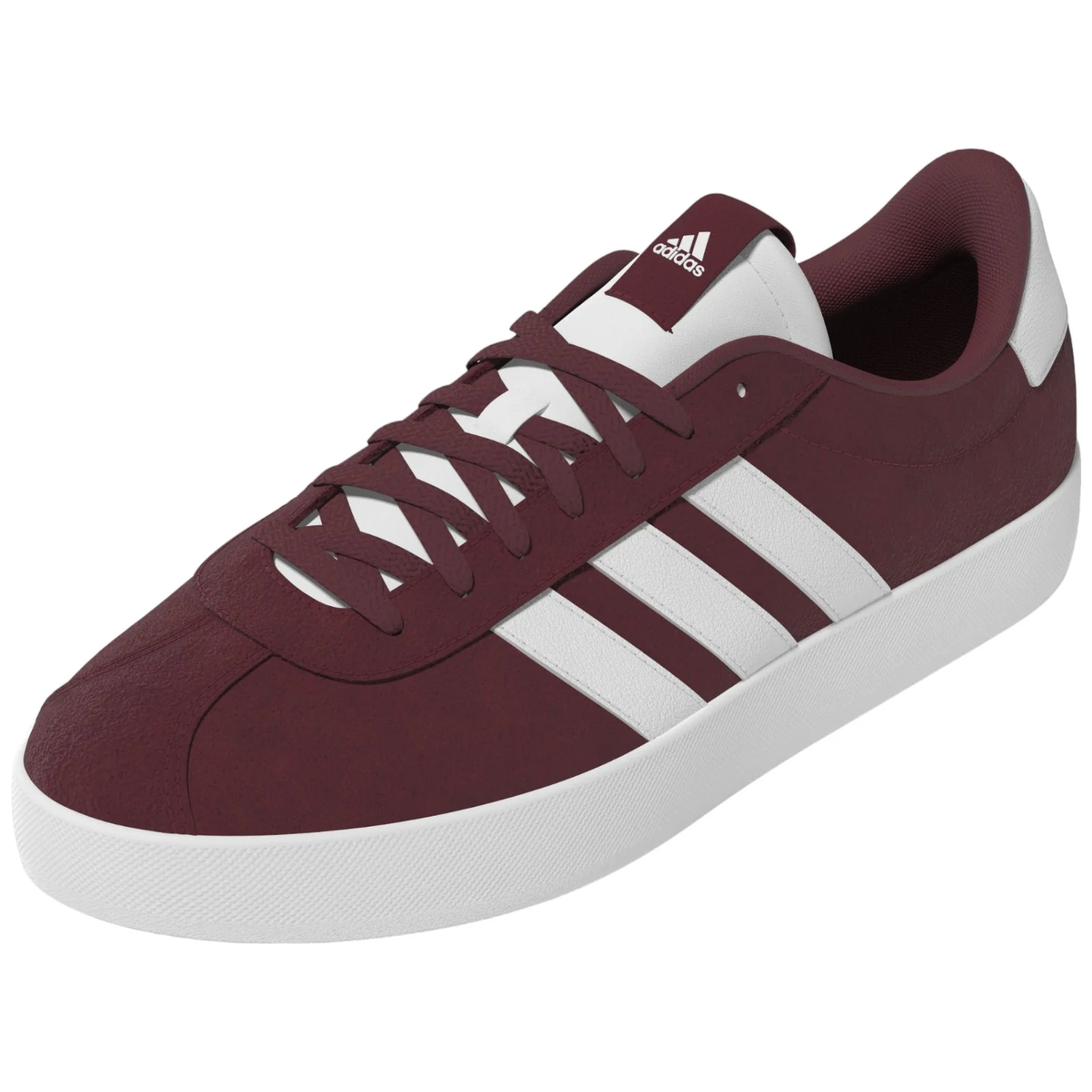 adidas Mens VL Court 3.0 Red - Image 7