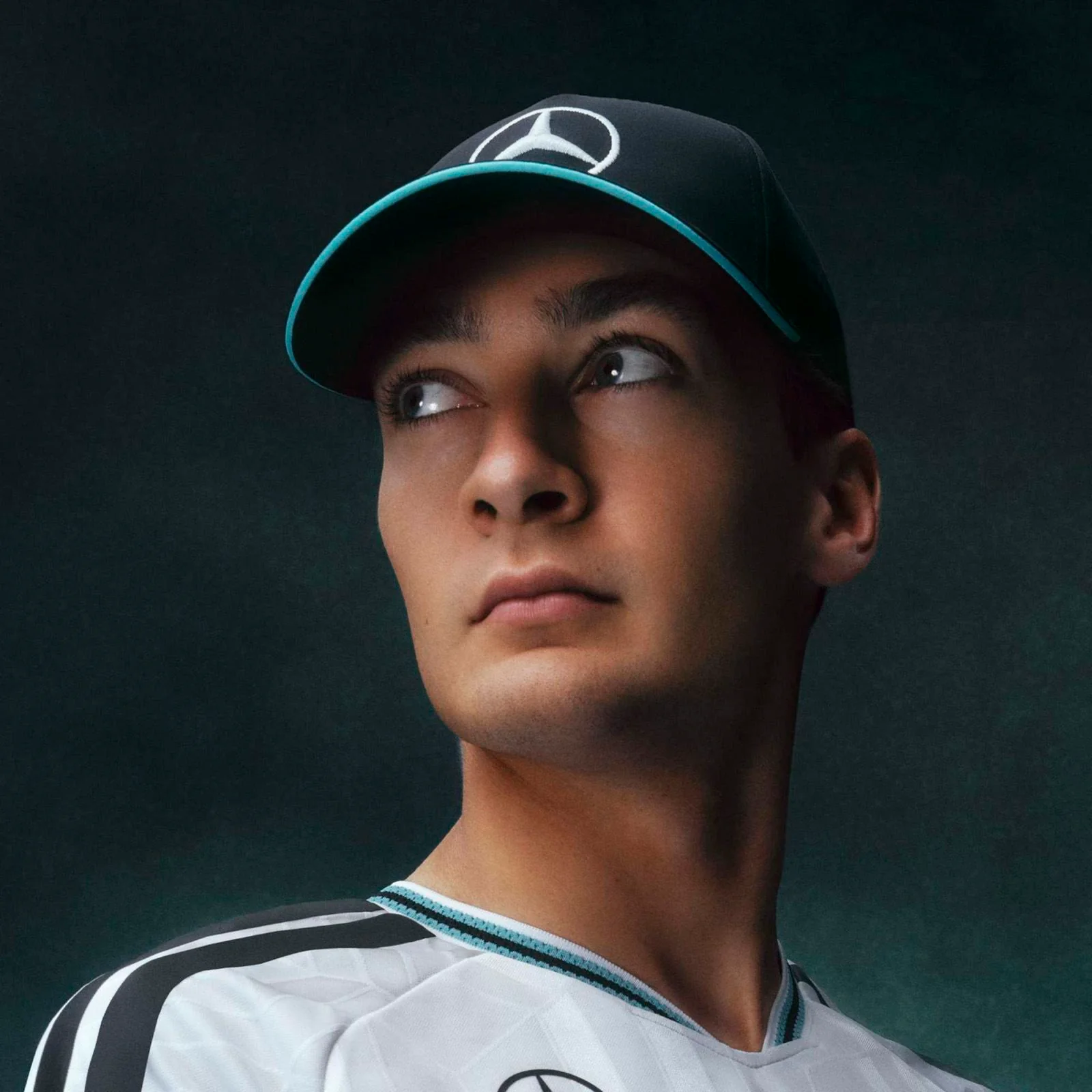 adidas Mercedes Formula 1 Motorsport Adults Driver Cap - Image 5