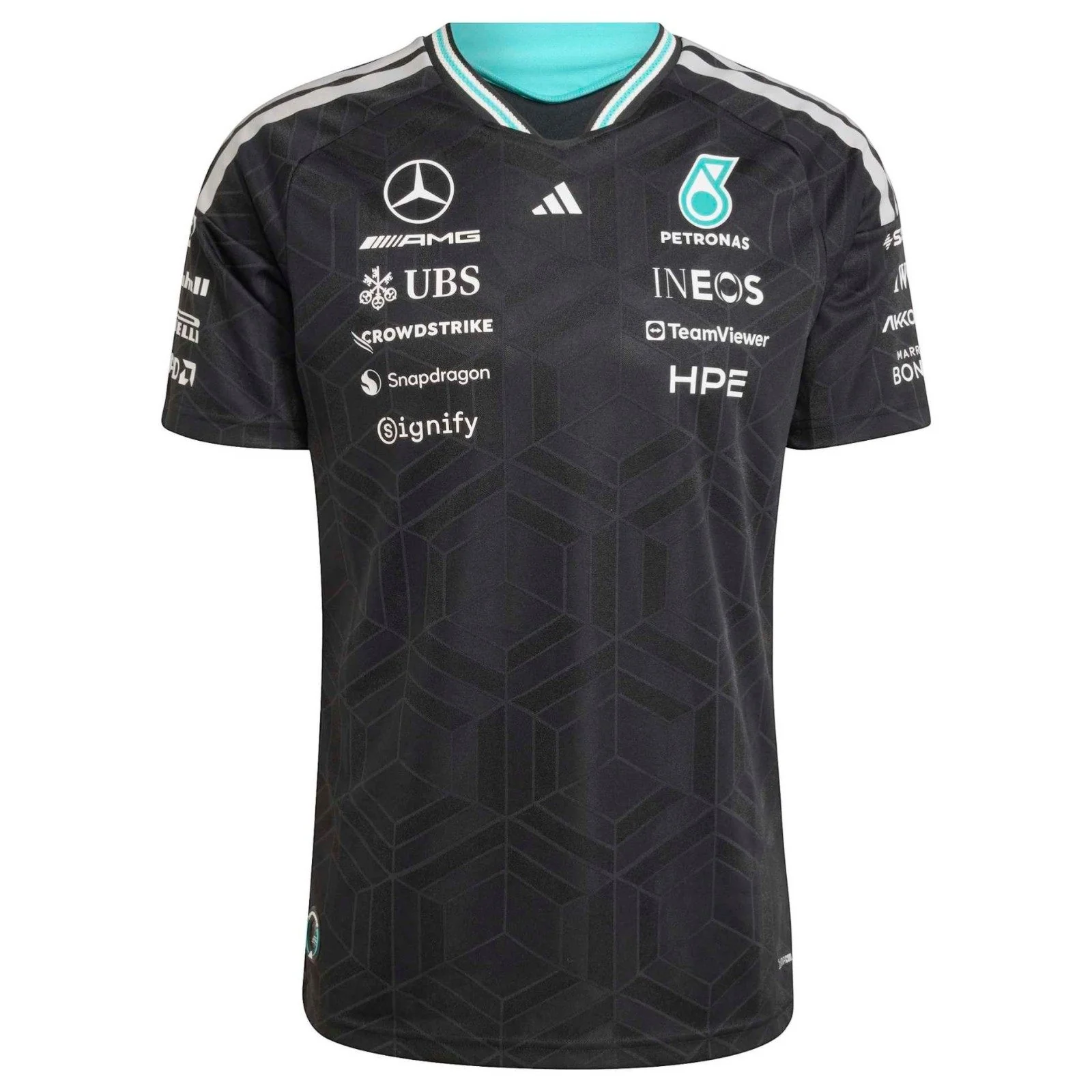 adidas Mercedes Formula 1 Motorsport Adults Driver Jersey - Image 16