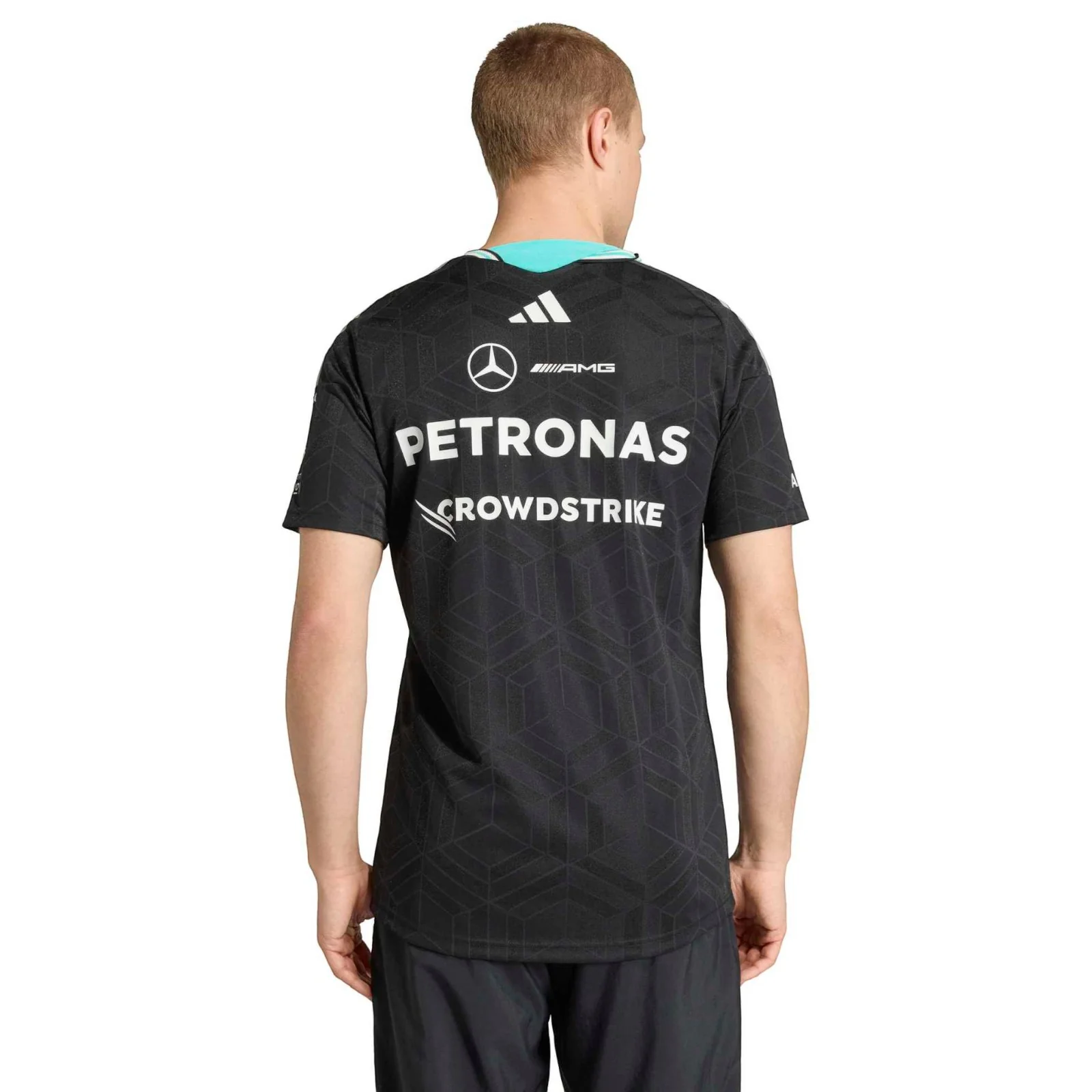 adidas Mercedes Formula 1 Motorsport Adults Driver Jersey - Image 2
