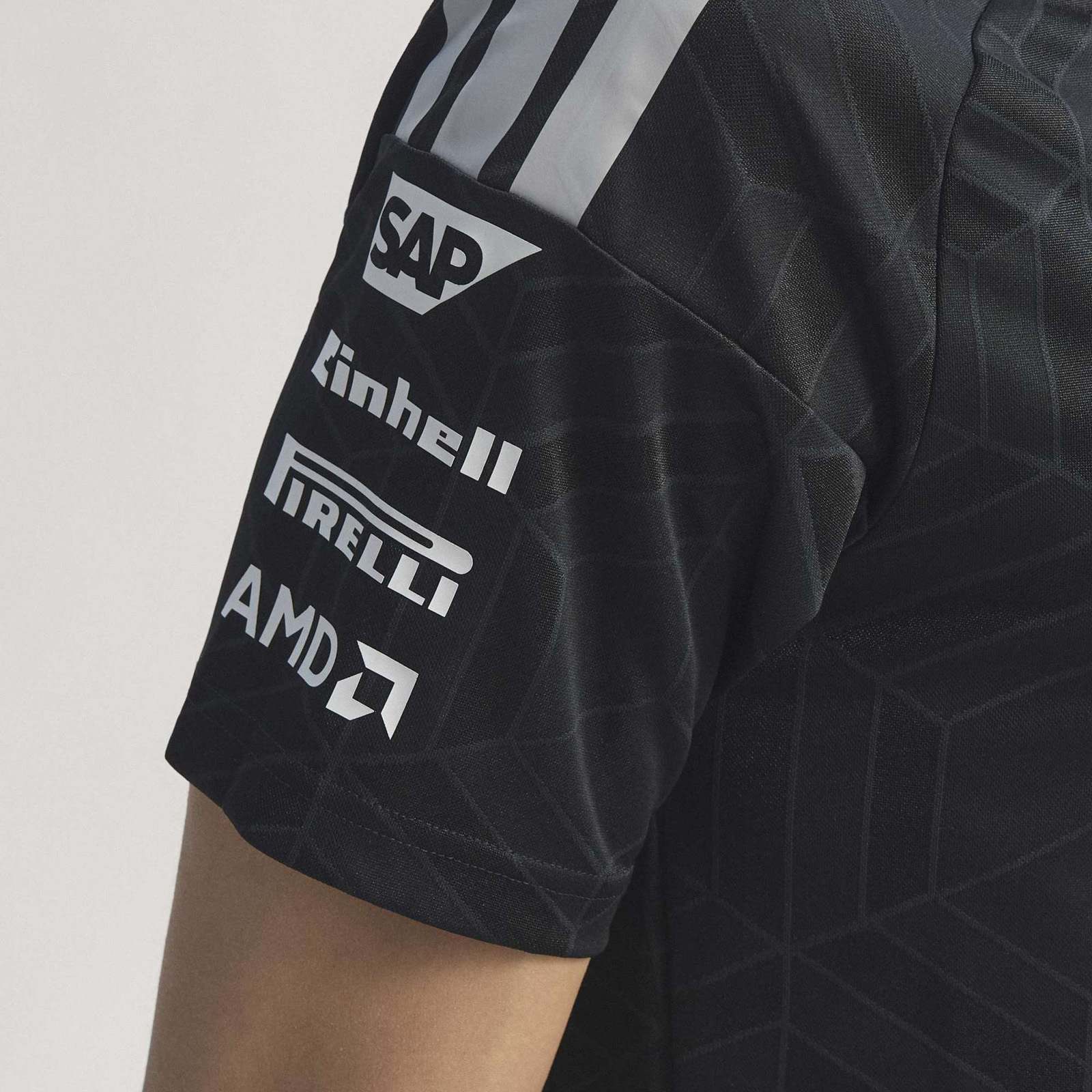adidas Mercedes Formula 1 Motorsport Adults Driver Jersey - Image 9