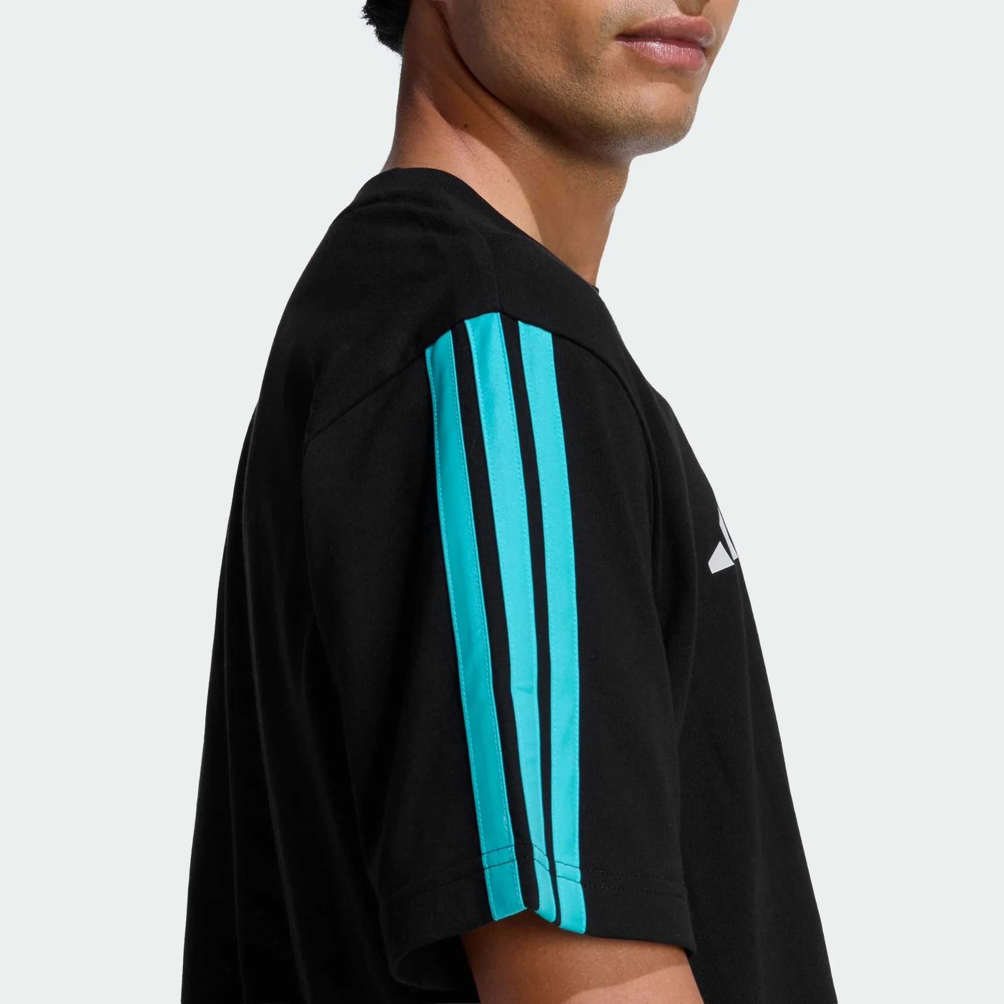 adidas Mercedes AMG Petronas Formula 1 Team DNA T-Shirt - Image 4