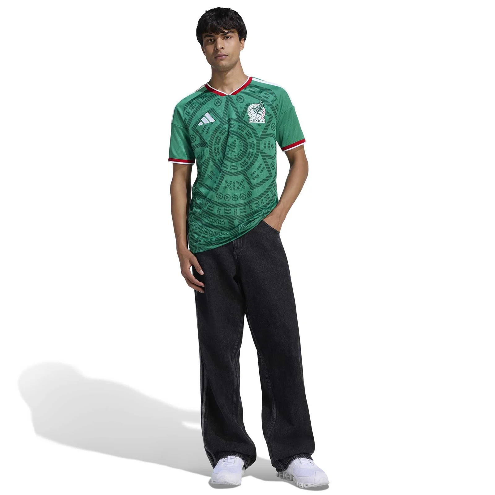 adidas Mexico Football World Cup 2026 Adults Home Jersey - Image 7