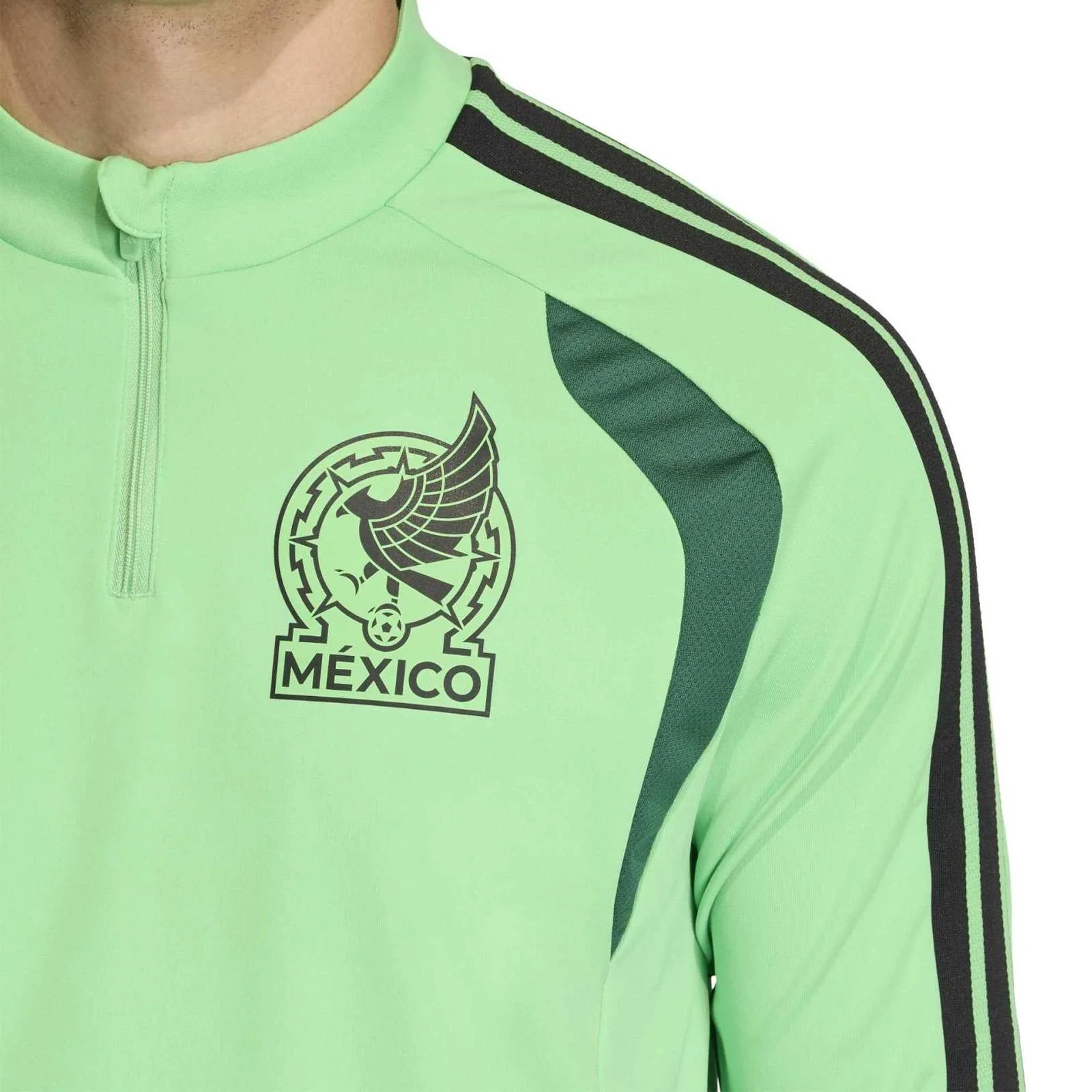 adidas Mexico Football World Cup 2026 Adults Tiro Training Top - Image 3