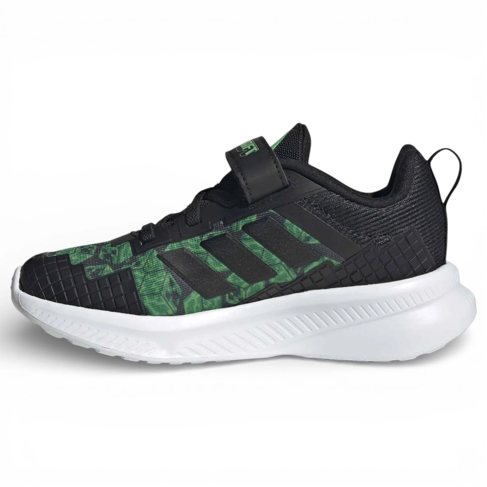 adidas Minecraft Fortarun 4.0 Cloudfoam Cushion Kids Shoes - Image 2