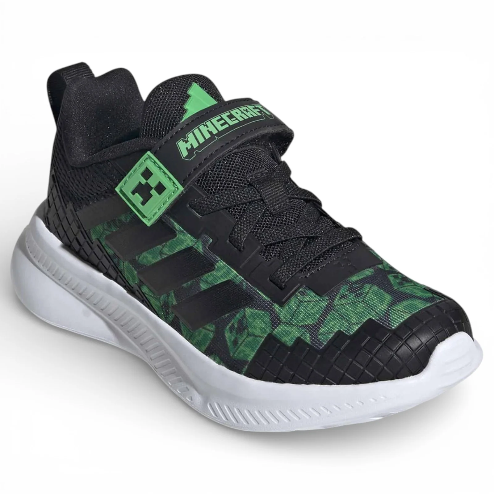 adidas Minecraft Fortarun 4.0 Cloudfoam Cushion Kids Shoes - Image 7