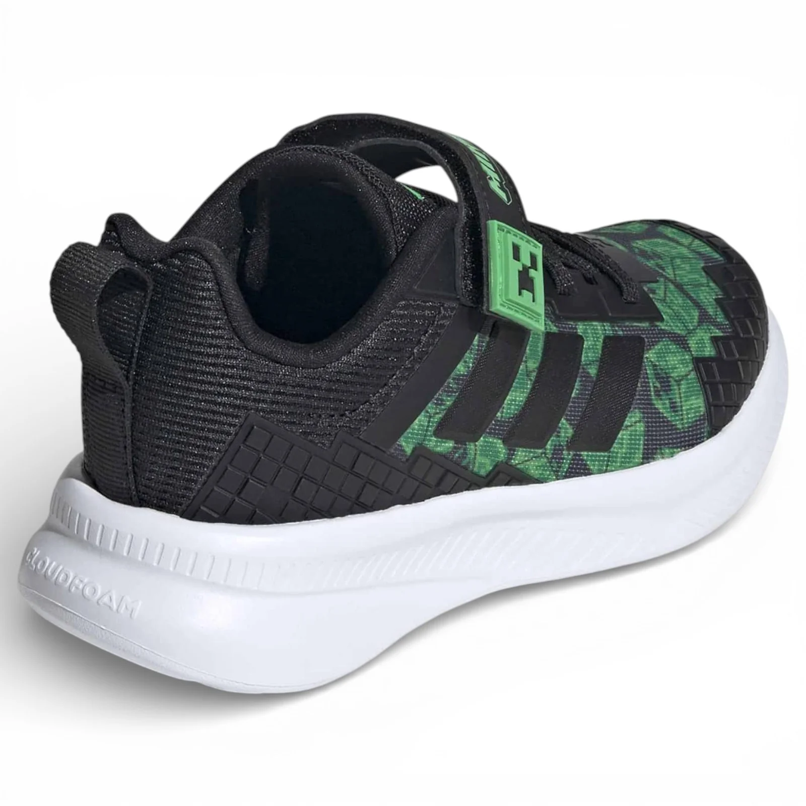 adidas Minecraft Fortarun 4.0 Cloudfoam Cushion Kids Shoes - Image 8