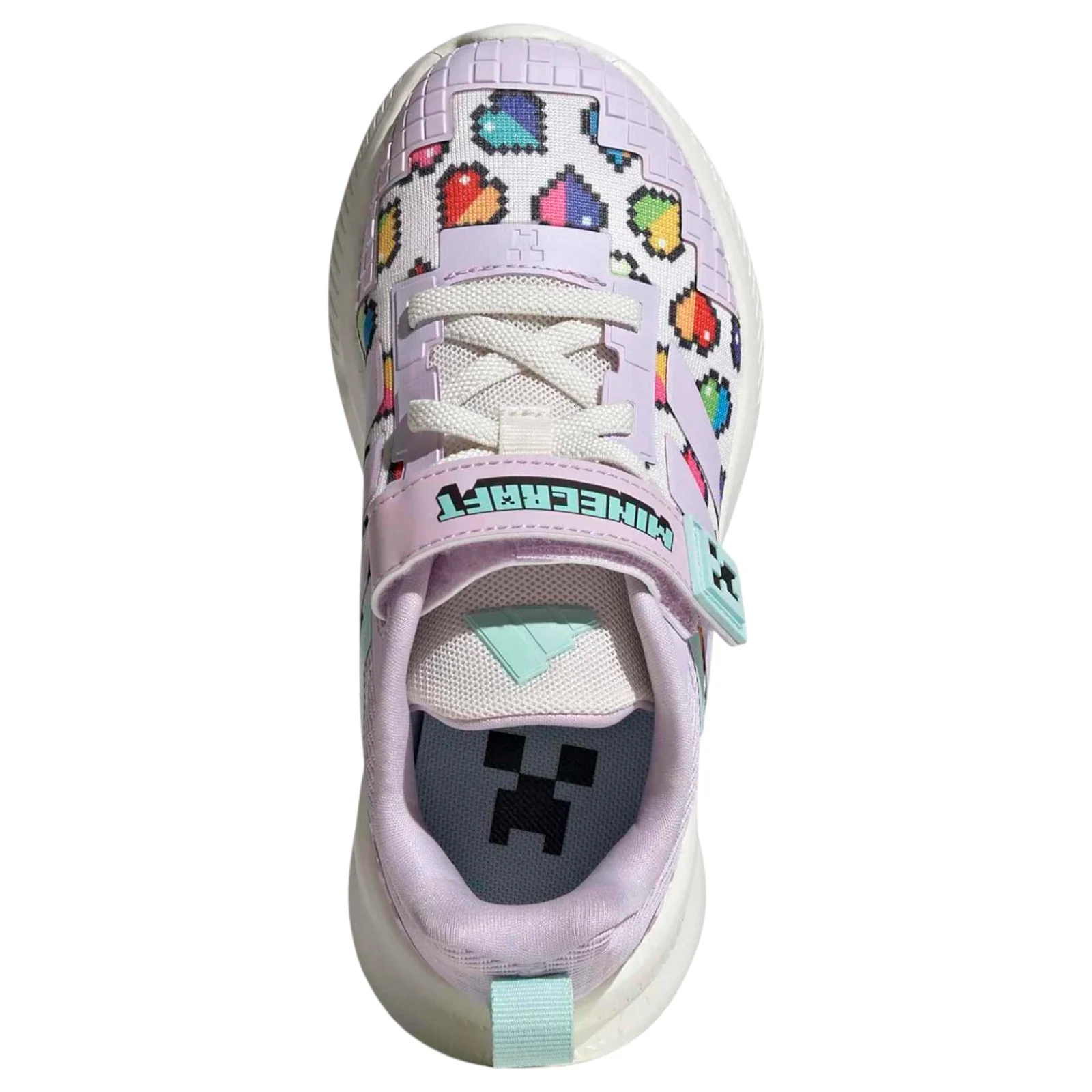 adidas Minecraft Fortarun 4.0 Cloudfoam Kids Shoes - Image 3